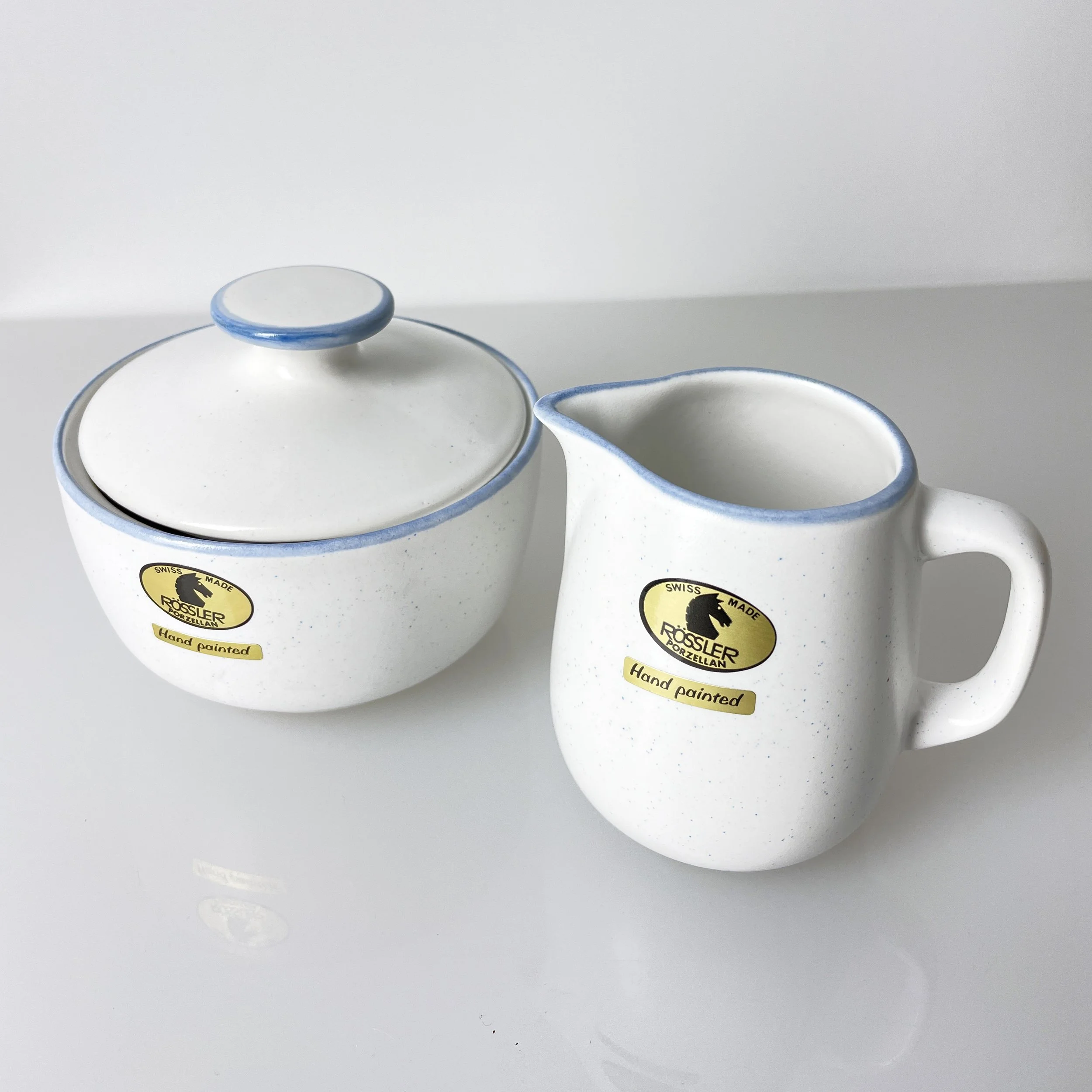 Rössler Porzellan Set