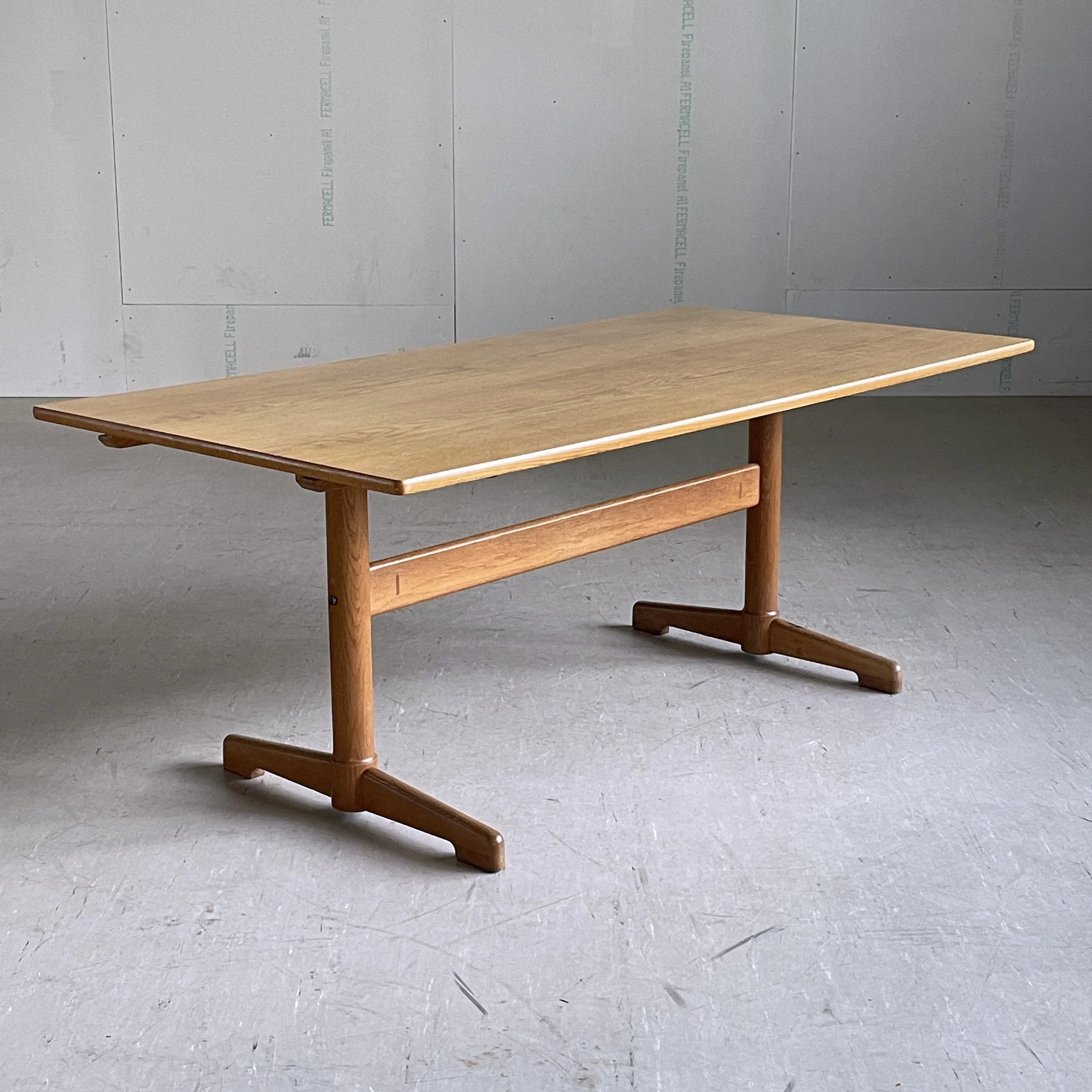 1960's Børge Mogensen oak Shaker Dining Table - C.M. Madsens Fabriker, Denmark