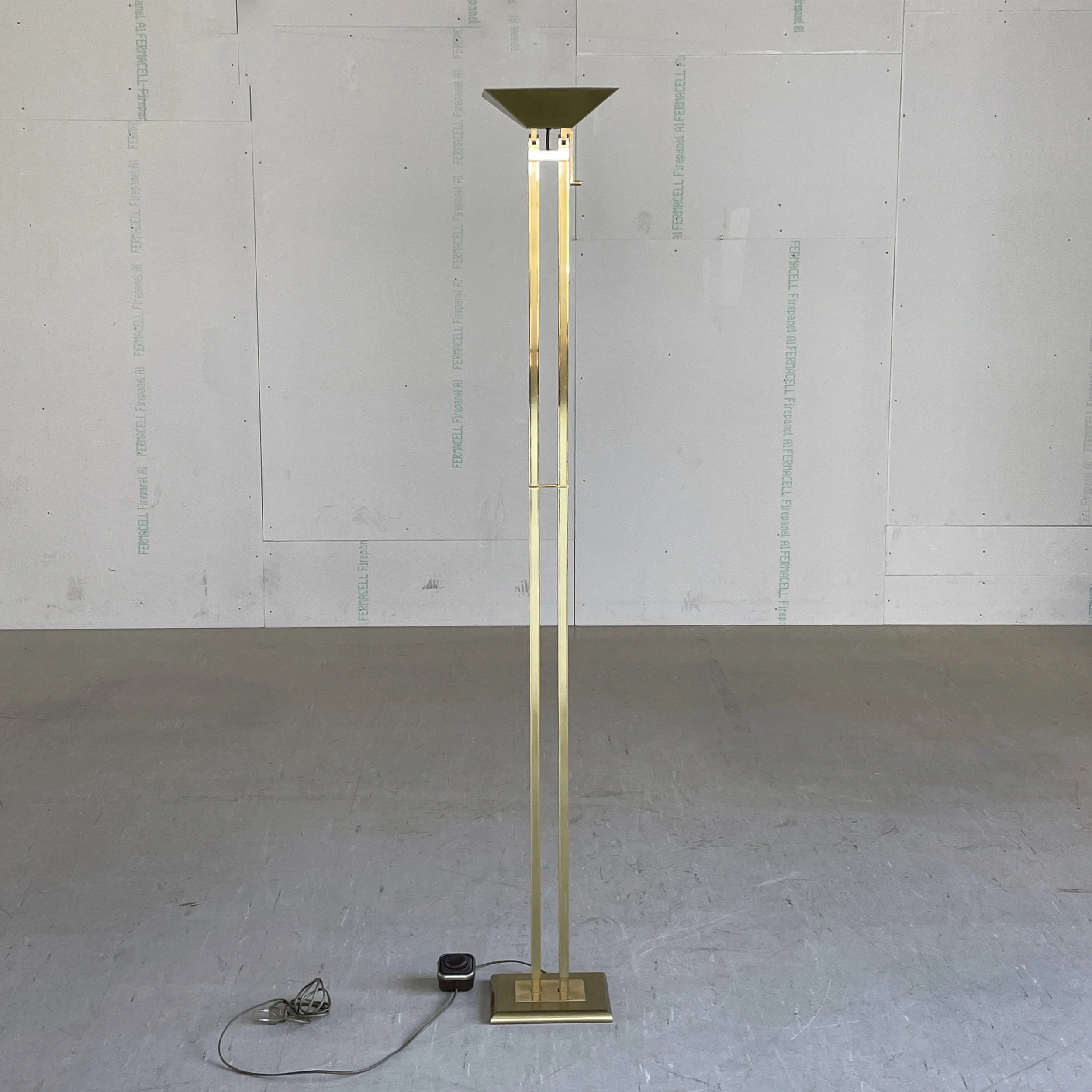 1970’s French Brass Floor Lamp