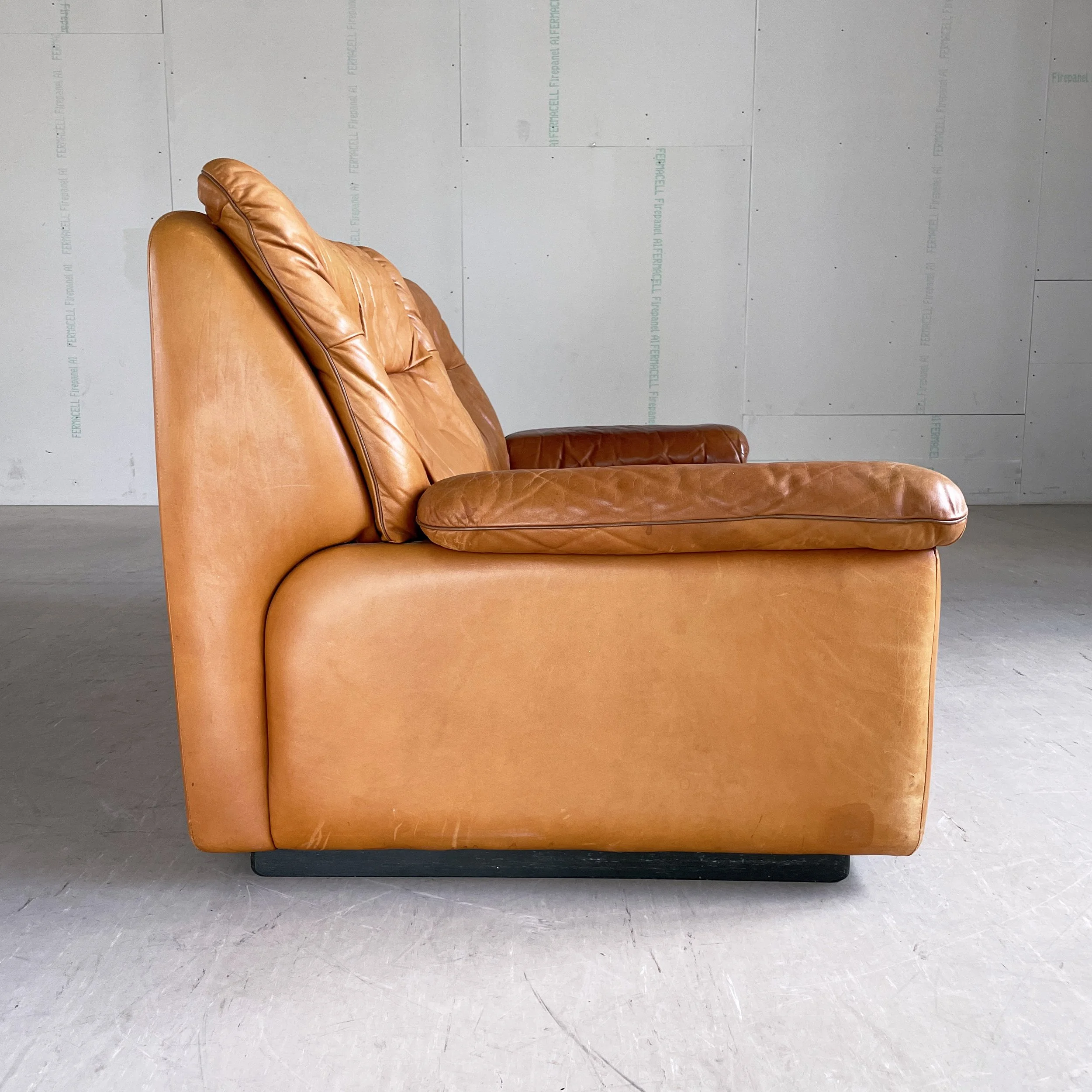 De Sede Sofa Leder braun.11.JPG