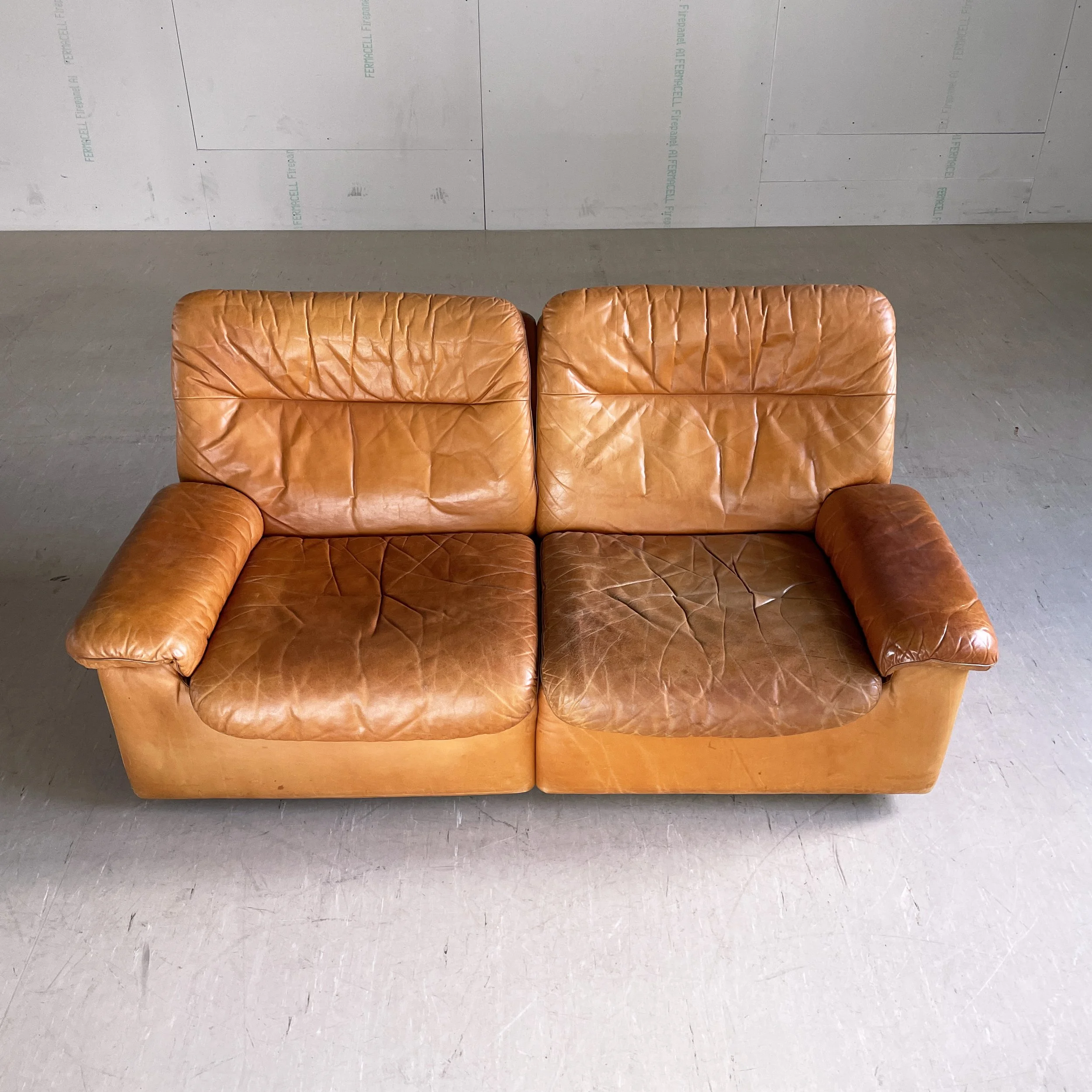 De Sede Sofa Leder braun.3.JPG