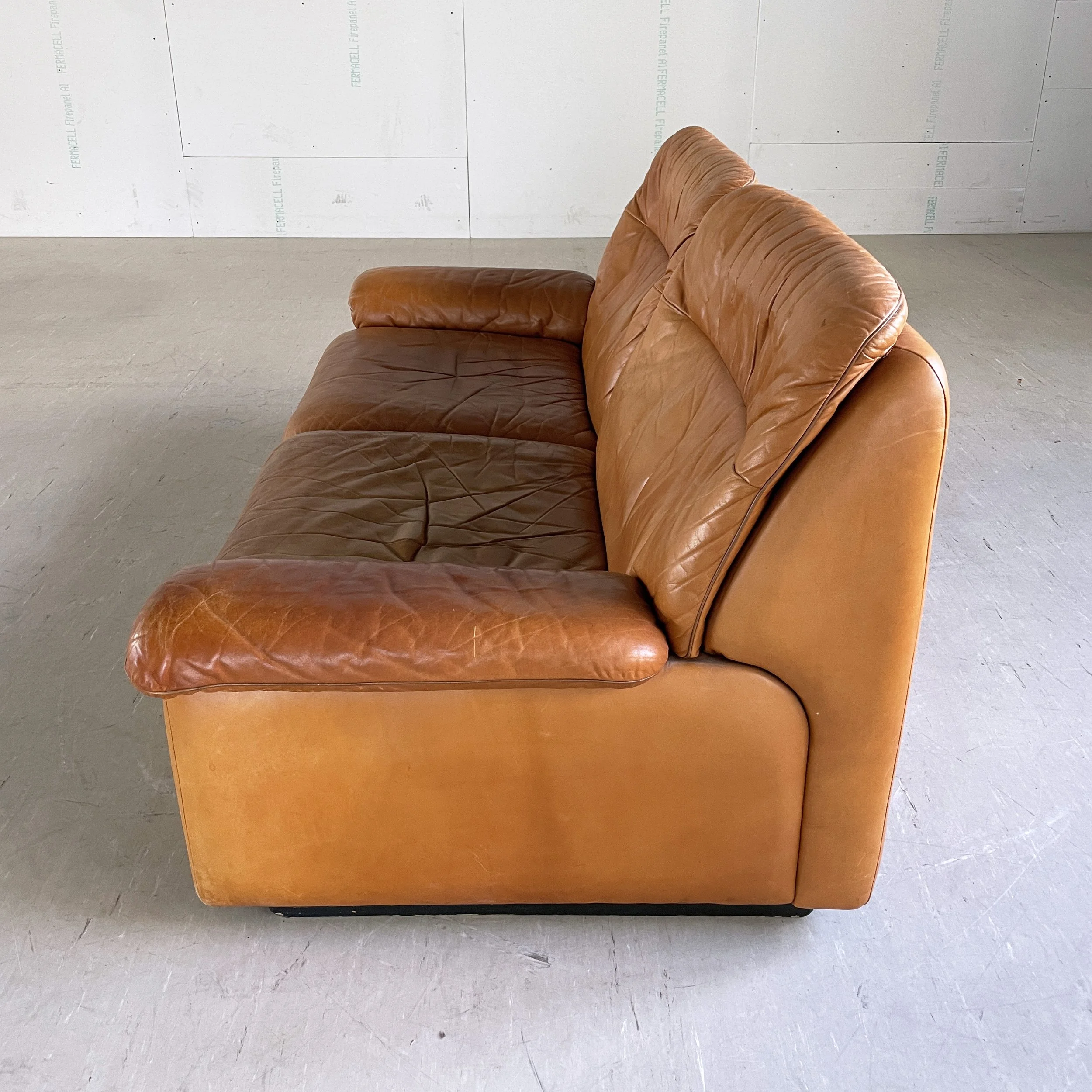 De Sede Sofa Leder braun.17.JPG