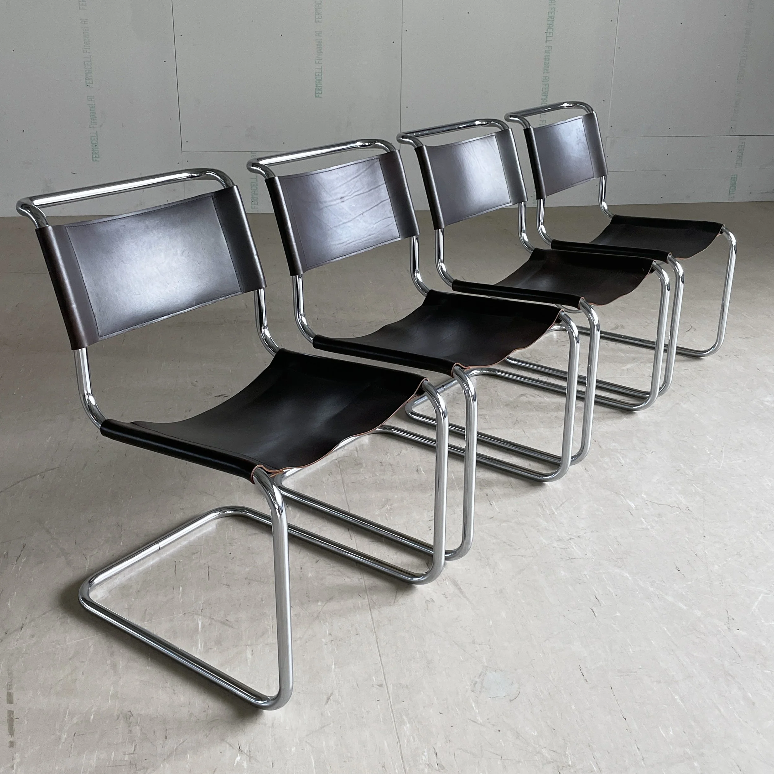 Set of 4 Model S33 Dining Chairs - Mart Stam, 1926