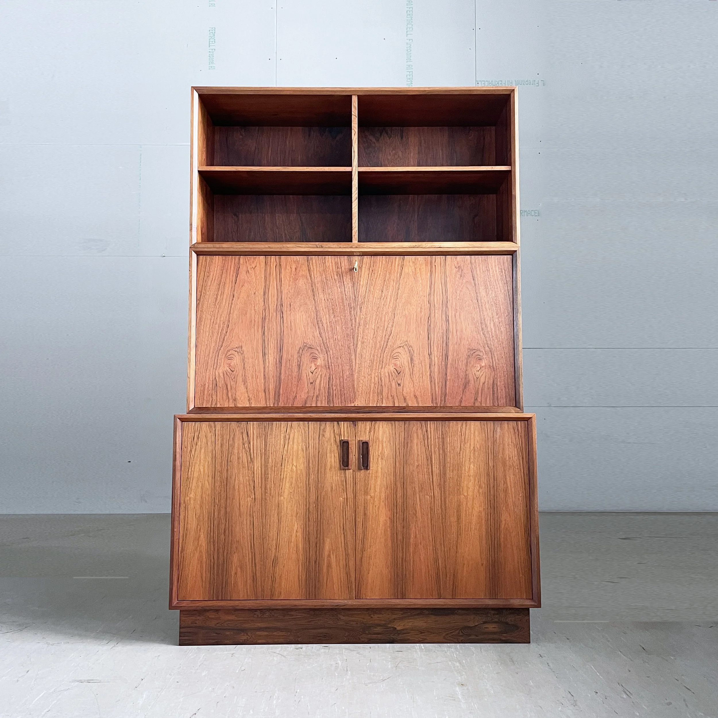 1960’s Poul Hundevad Modular Bureau Cabinet, Denmark