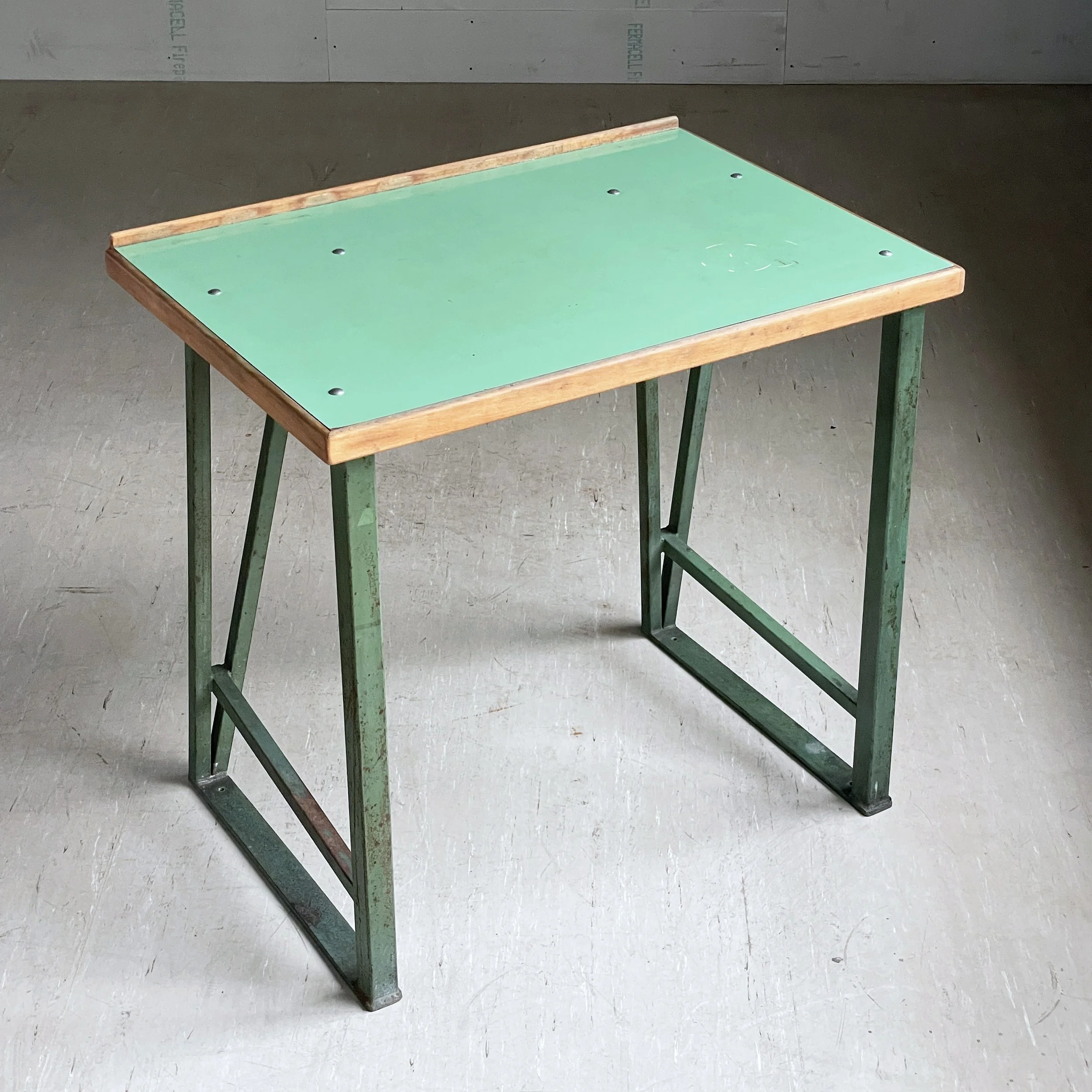 Vintage Industrial Drawing Desk / Table