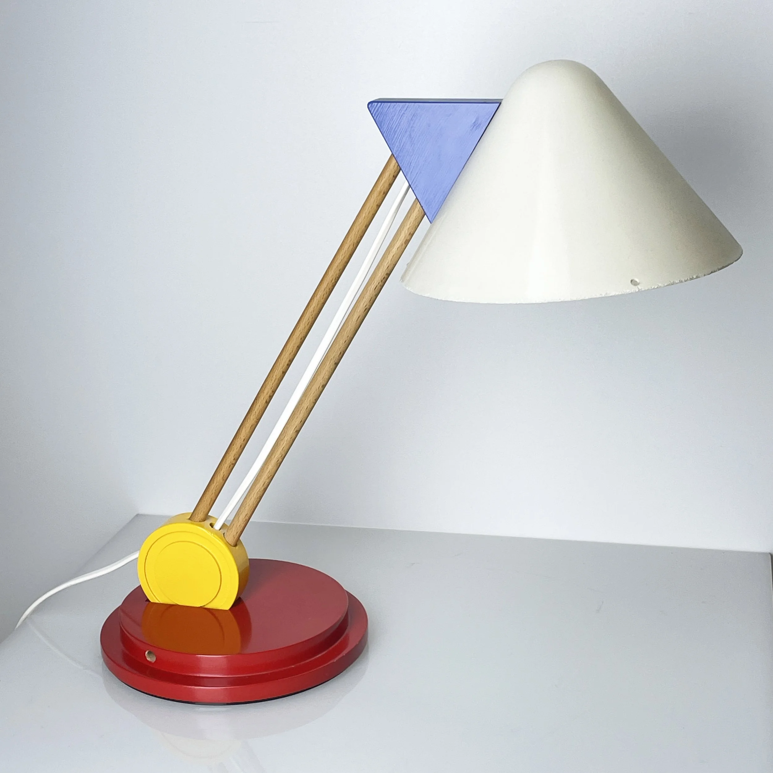 1980's Memphis style IKEA desk / table lamp model No. B719