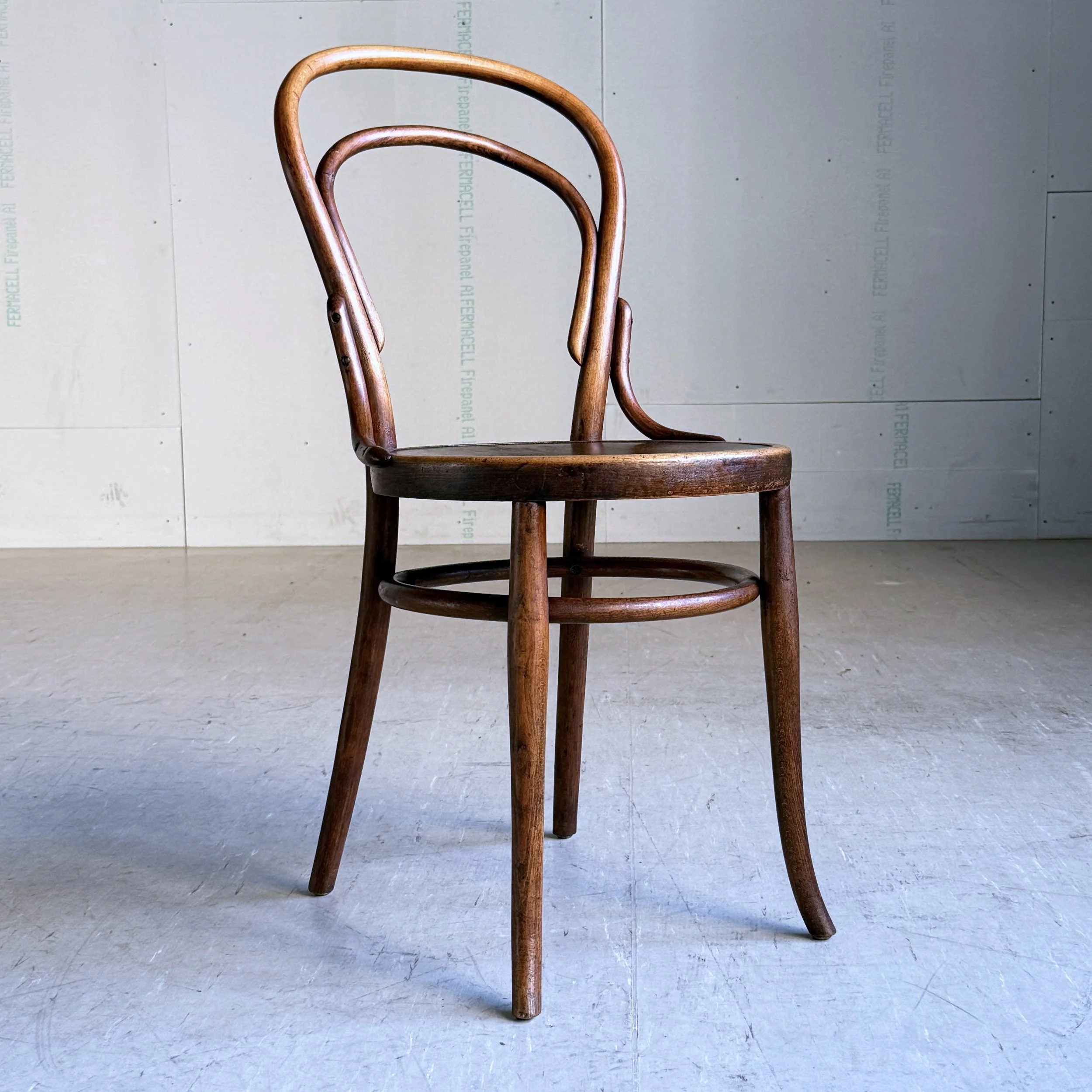 Antique Swiss Bentwood Coffee House / Bistro Chair