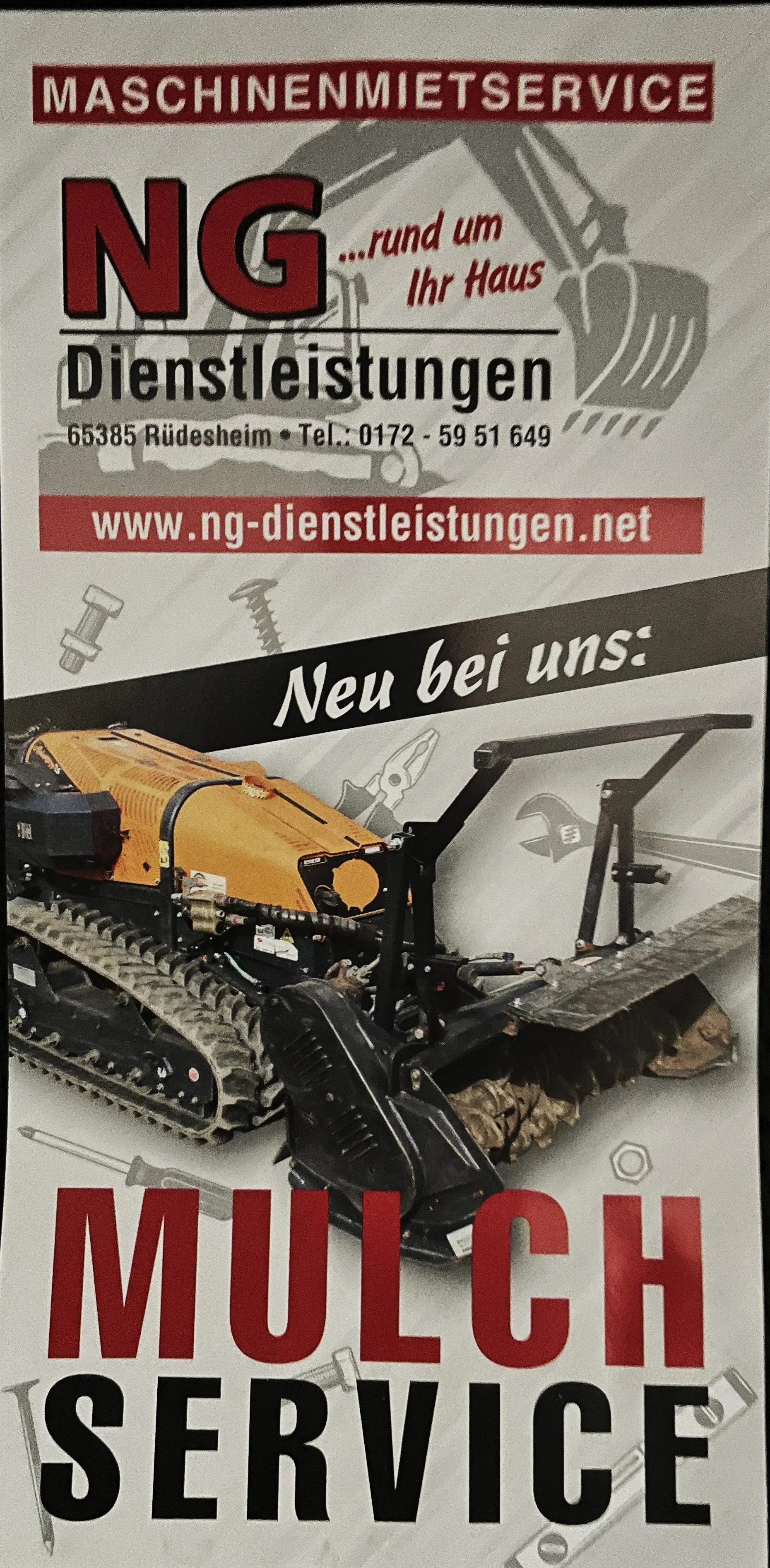 Mulchraupe Div. Anbaugeräte 