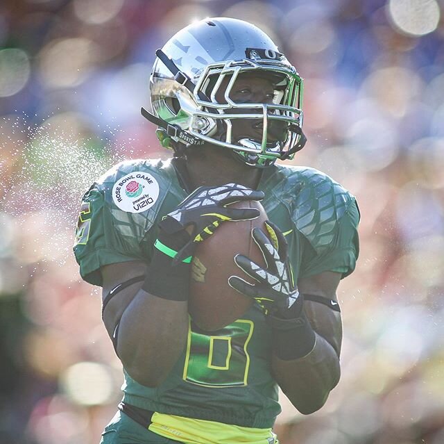 A look back to the 2012  #rosebowl. #6 De&rsquo;Anthony Thomas #goducks.