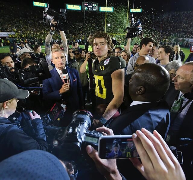 MVP 
#goducks #rosebowl