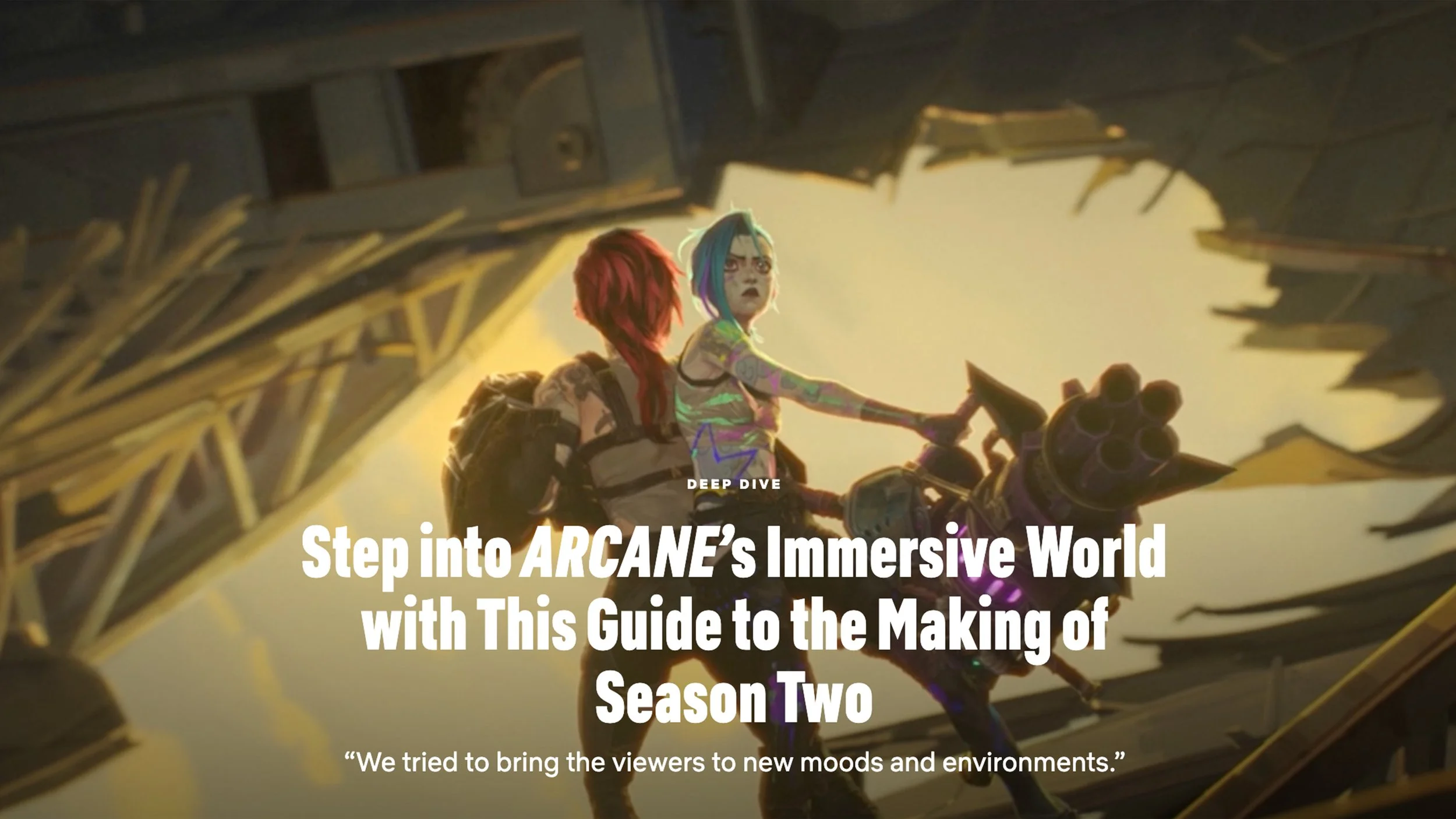 The Making of Arcane Season Two Netflix Tudum