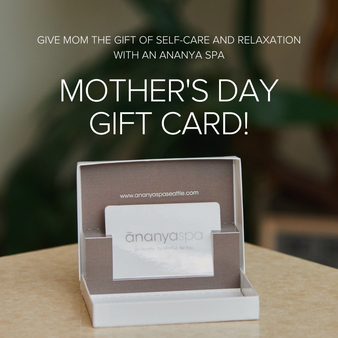 Treat Mom to a day of pure bliss with an Ananya Spa Mother's Day gift card 🌸

Let her unwind, relax, and rejuvenate with our luxurious spa treatments. Give the gift of pampering and love this Mother's Day! 💕

Pick up in-spa or print from home.

Con