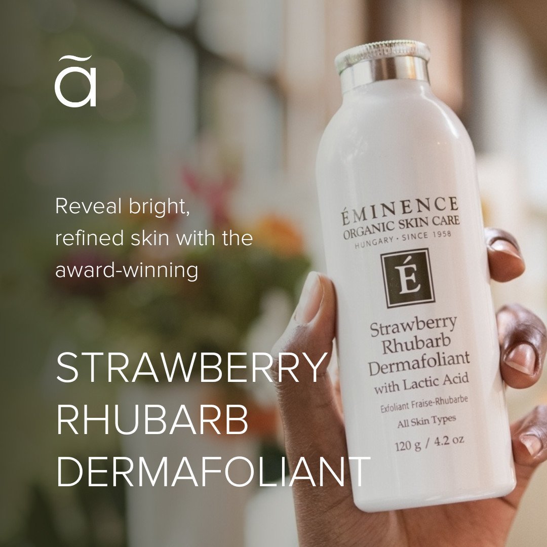 Elevate your skincare routine with the award-winning Strawberry Rhubarb Dermafoliant! 🍓

Formulated with lactic acid and a blend of polishing flours, this vegan exfoliant gently removes impurities and excess oil, unveiling a smooth, radiant complexi