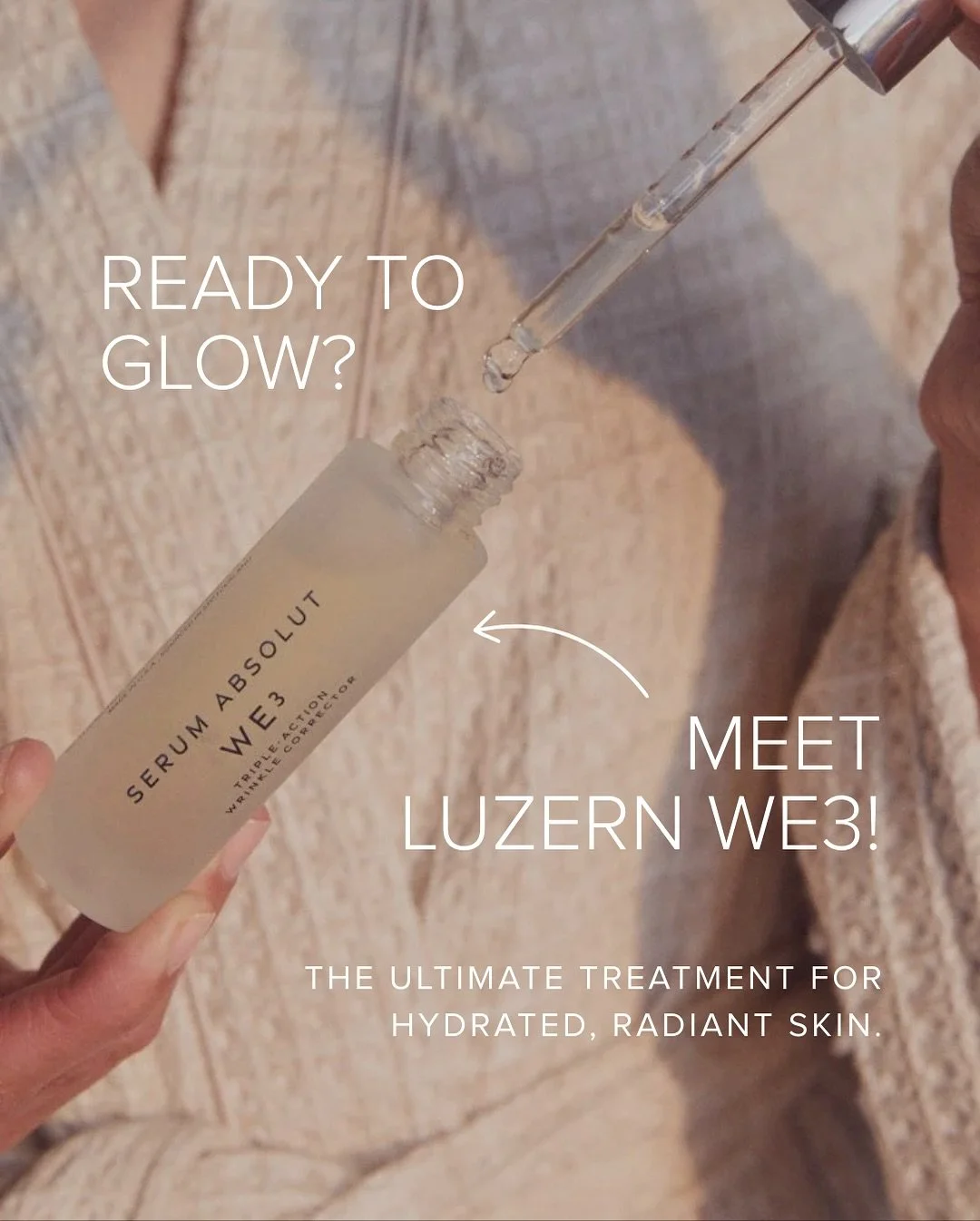 ✨ Want to know the serum our estheticians can&rsquo;t stop recommending this fall?

Meet @luzernlabs We3 &mdash; a triple peptide powerhouse that smooths fine lines, boosts radiance, and deeply hydrates. Peptides act like little &ldquo;messengers,&rd