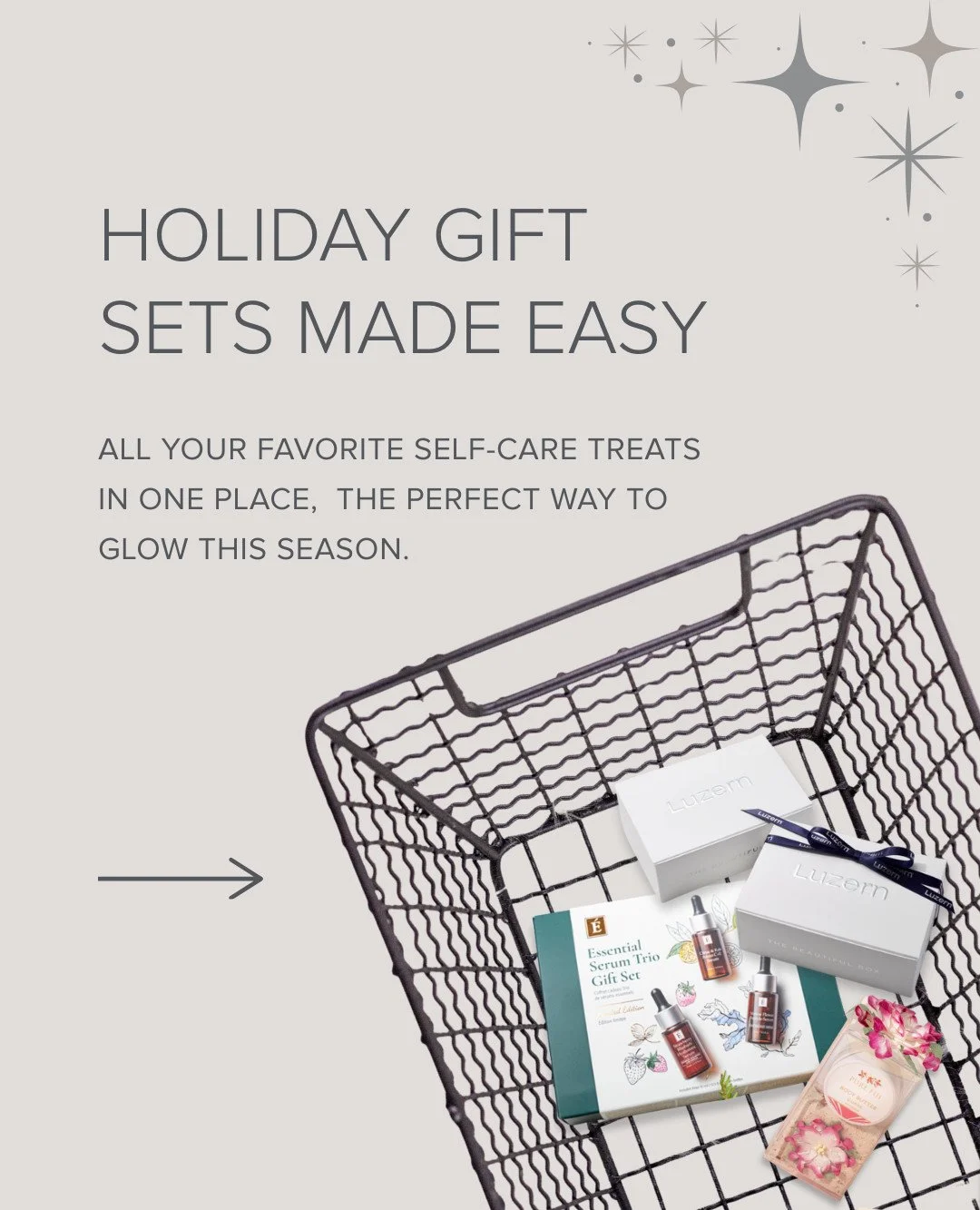Holiday gifting gets a lot easier when everything smells good, feels good, and fits perfectly into a stocking 🎁✨

Our curated gift sets were chosen with intention so you can match each kit to the person on your list. Think glow-boosting serums, brig