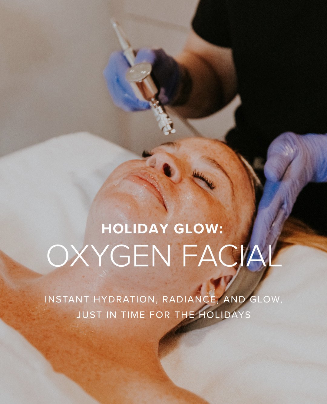 Dry winter air can be a little rude, so an Oxygen Facial is like giving your skin a long drink of water 💧✨

Here is why it works so well during the holiday season:
🌿 Oxygen helps deliver nutrients deeper into the skin for instant hydration.
💫 It r