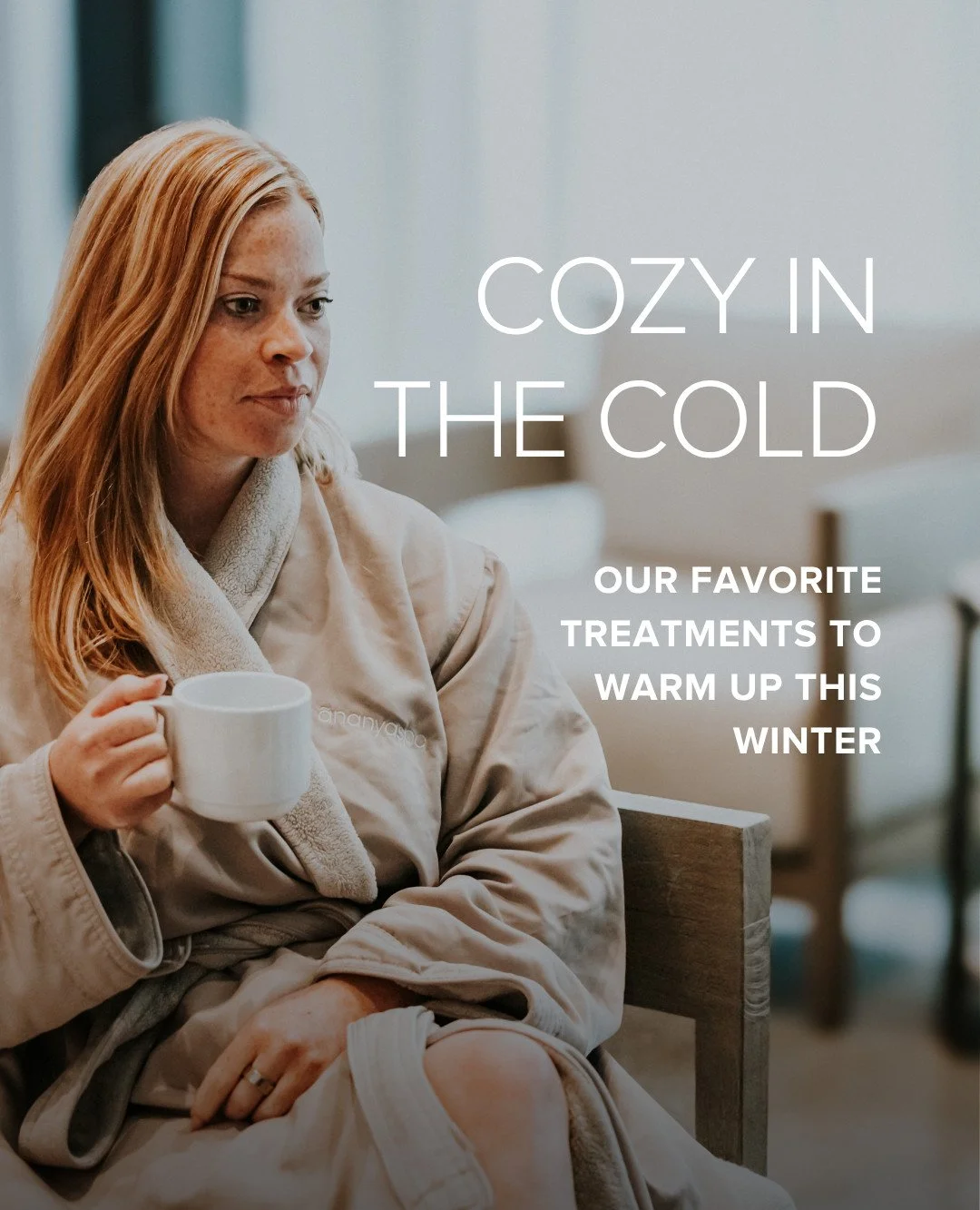 &ldquo;Winter is when your body wants warmth, slowness, and soft rituals,&rdquo; says Julie Becker, founder of Ananya Spa 🌿 &ldquo;When the weather shifts, your nervous system wants comfort just as much as your skin does.&rdquo;

Hot stones, nourish