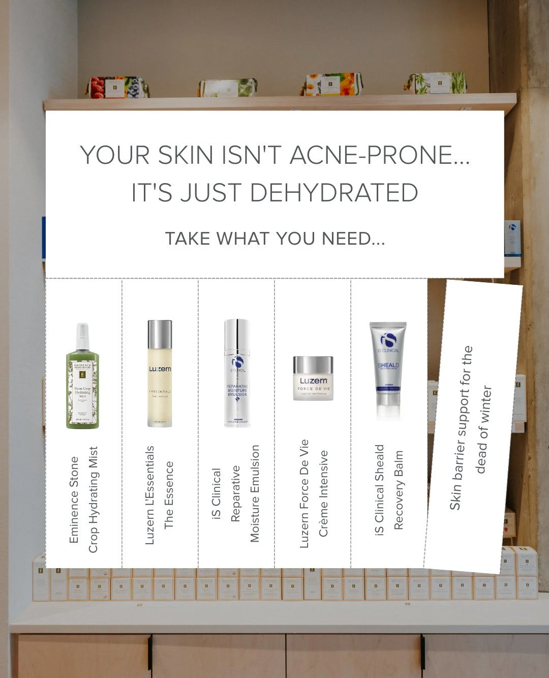 Sometimes, winter skin just needs a little extra kindness and care. 

If your face is feeling tight, a bit rough, or moody lately, you&rsquo;re not alone, Seattle&rsquo;s dry air has a way of sneaking up on even the happiest complexions.✨ 

Give your