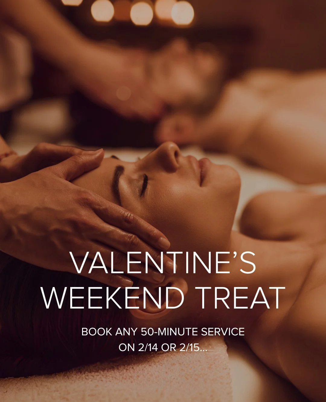 We're making your Valentine's Weekend Spa day a little sweeter this year 🍫

Treat yourself or someone you love to 50 minutes of pure relaxation on February 14 or 15, and you&rsquo;ll leave with a @dolcettachocolate bonbon (because small joys are eve