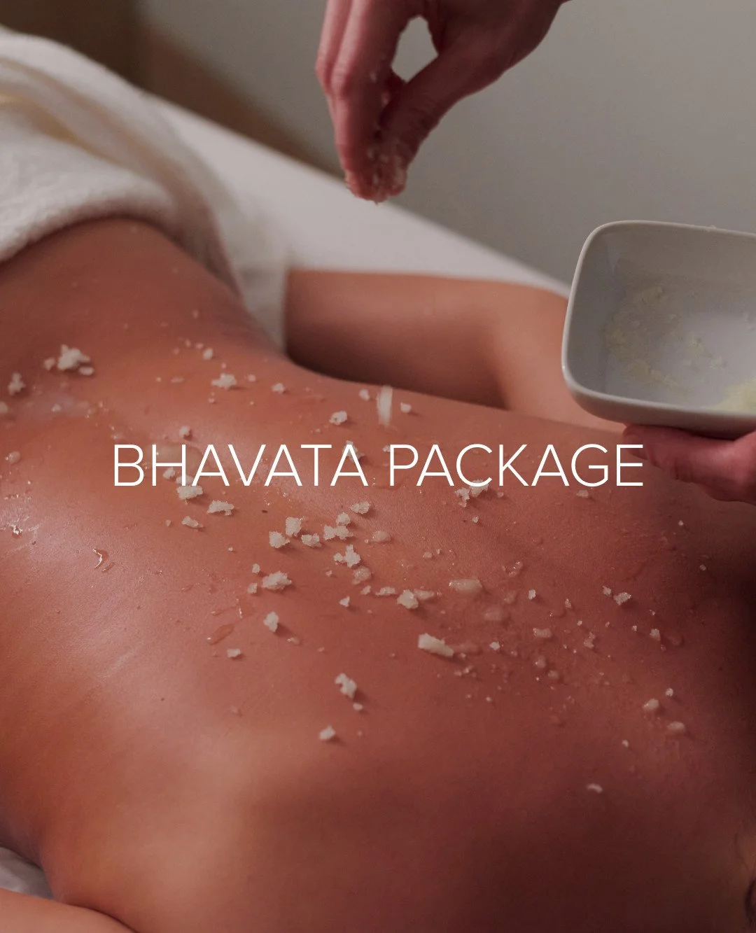 Slip away for a little while and let your senses travel ✈️

Our Bhavata package is all about deep nourishment, think tropical scents, creamy textures, and that unmistakable cocoon-of-comfort feeling.

First, you&rsquo;ll enjoy a gentle sugar glow and