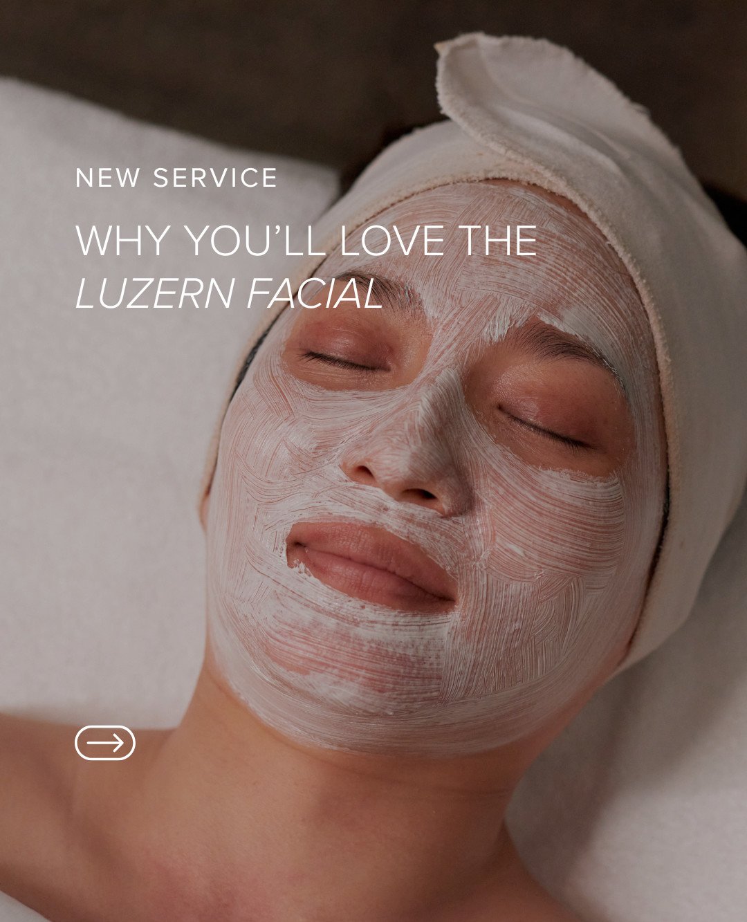 Our @luzernlabs facial gently, purposeful steps guide your face from deep clean to renewed glow, layering clarifying cleansers, feather-light exfoliation, and a chilled oxygen masque that truly soothes.

The result? Skin that looks soft and balanced,