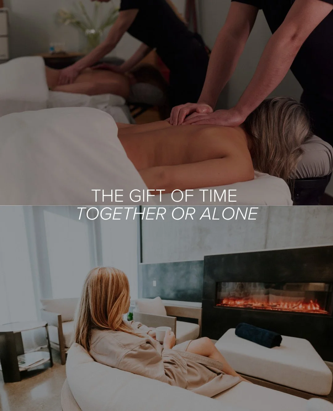 Somewhere between family giggles and sweet silences, there&rsquo;s a moment when time feels like a gift. 

Whether you&rsquo;re planning a cozy massage for two or a solo escape just for her, our spa is your invitation to breathe deeper and reconnect.