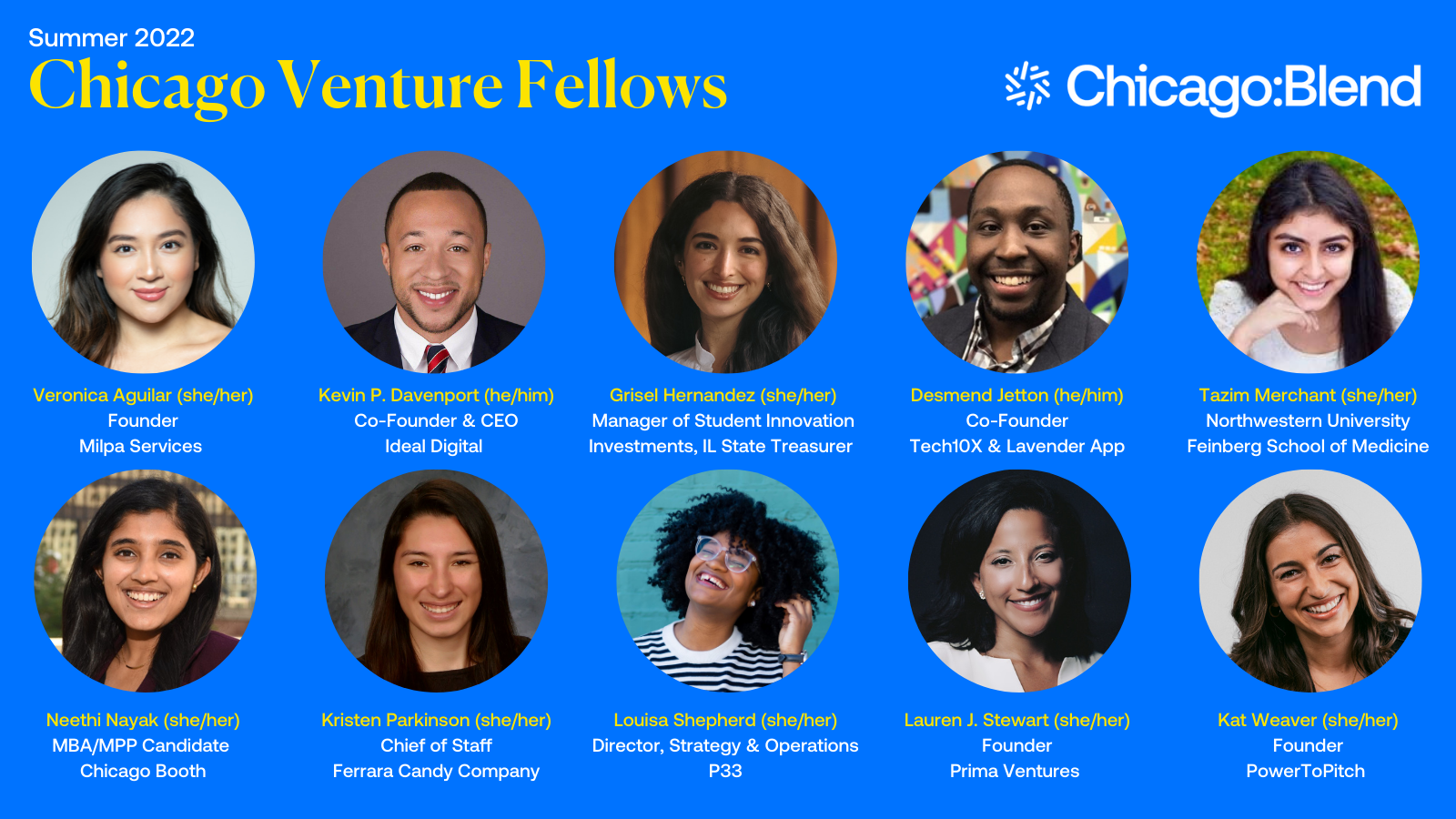 Chicago Venture Fellows: Meet the Next Generation of Chicago VCs