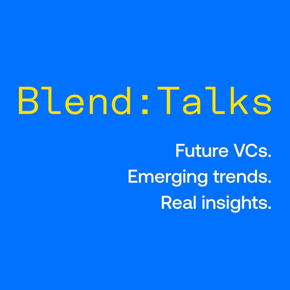 Blend:Talks - Cohort 9