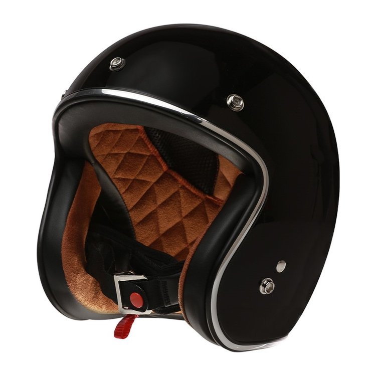 all black motorcycle helmet TORC T15B Bluetooth Integrated Full Face Motorcycle Helmet with Solid Color (Gloss Black,X-Large) main image 1