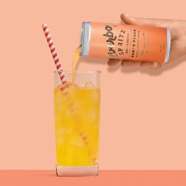 An outpouring of love. @drinkloverboy donates 100% profits to the Human Rights Campaign, and per @theshayspence &lsquo;that&rsquo;s the sound of summer right there&rsquo;. Thank you @natthatch for all your help today with this! 🌈🧡💛