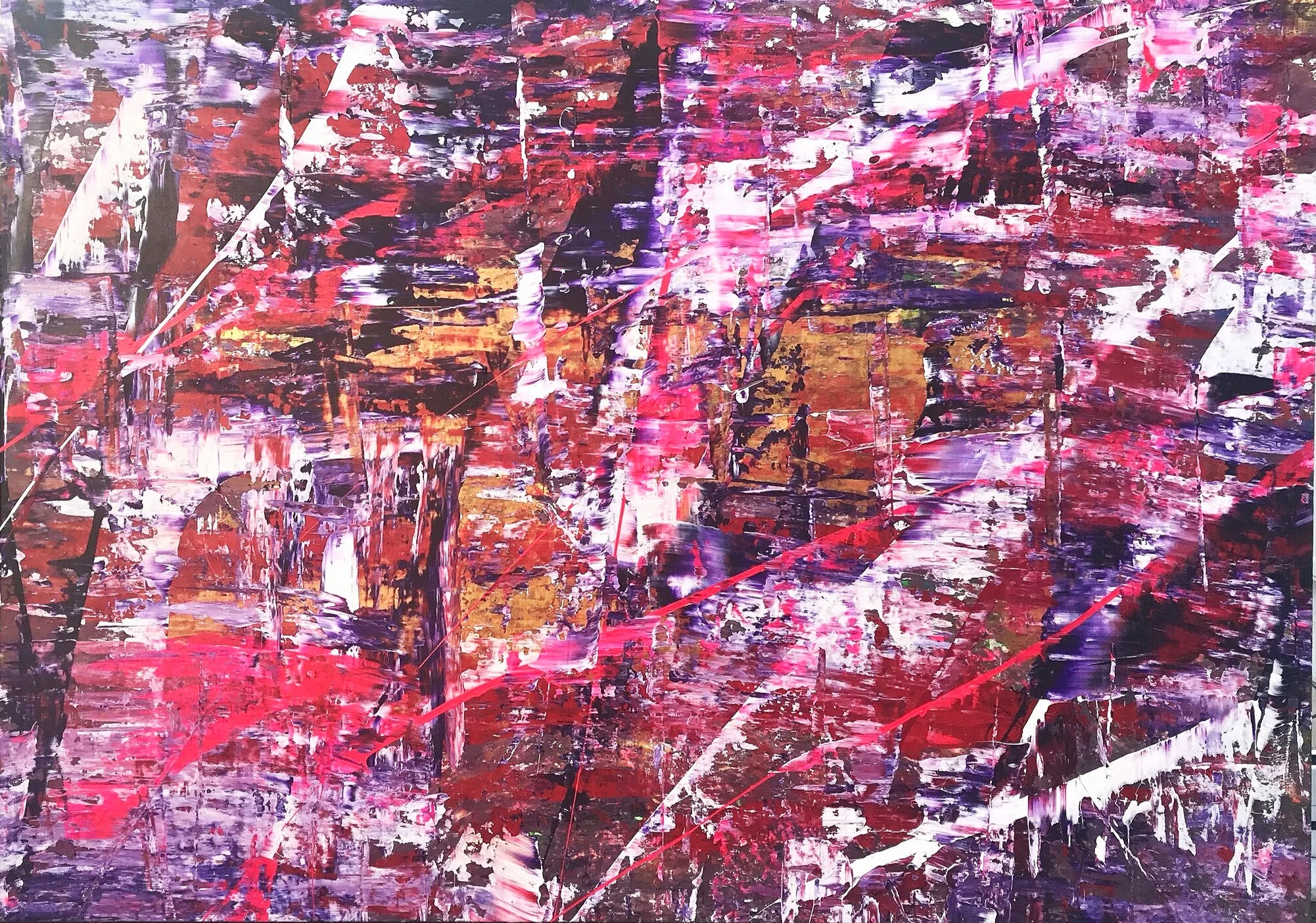 ON AND ON - Original painting