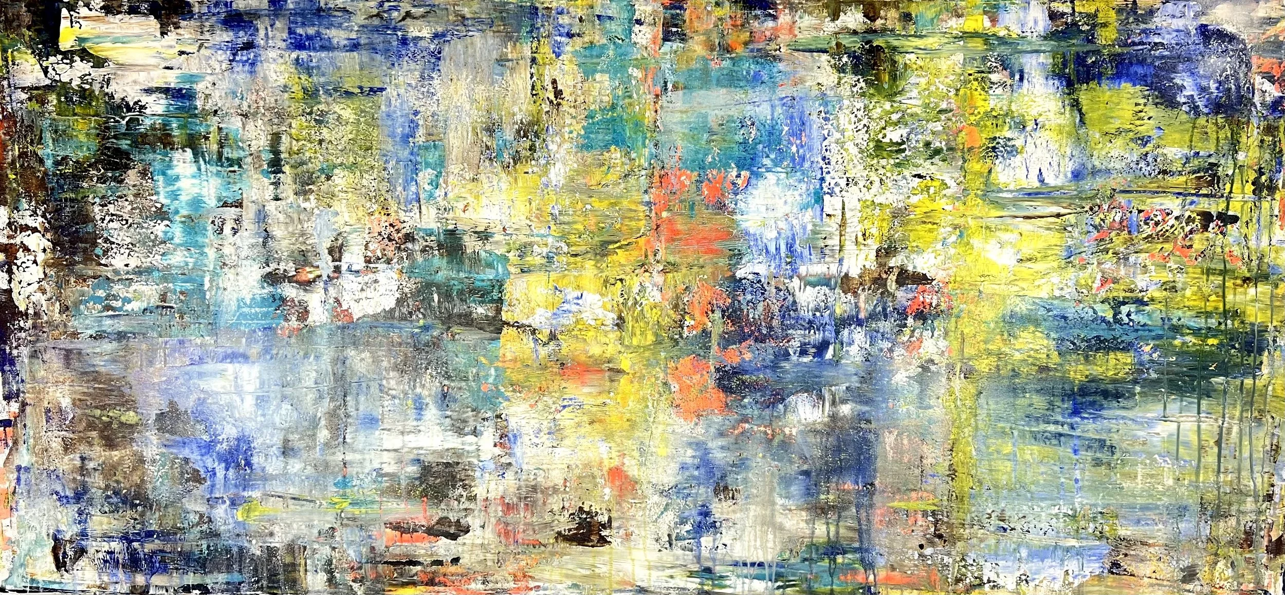 FOR THE FIRST TIME - Original painting