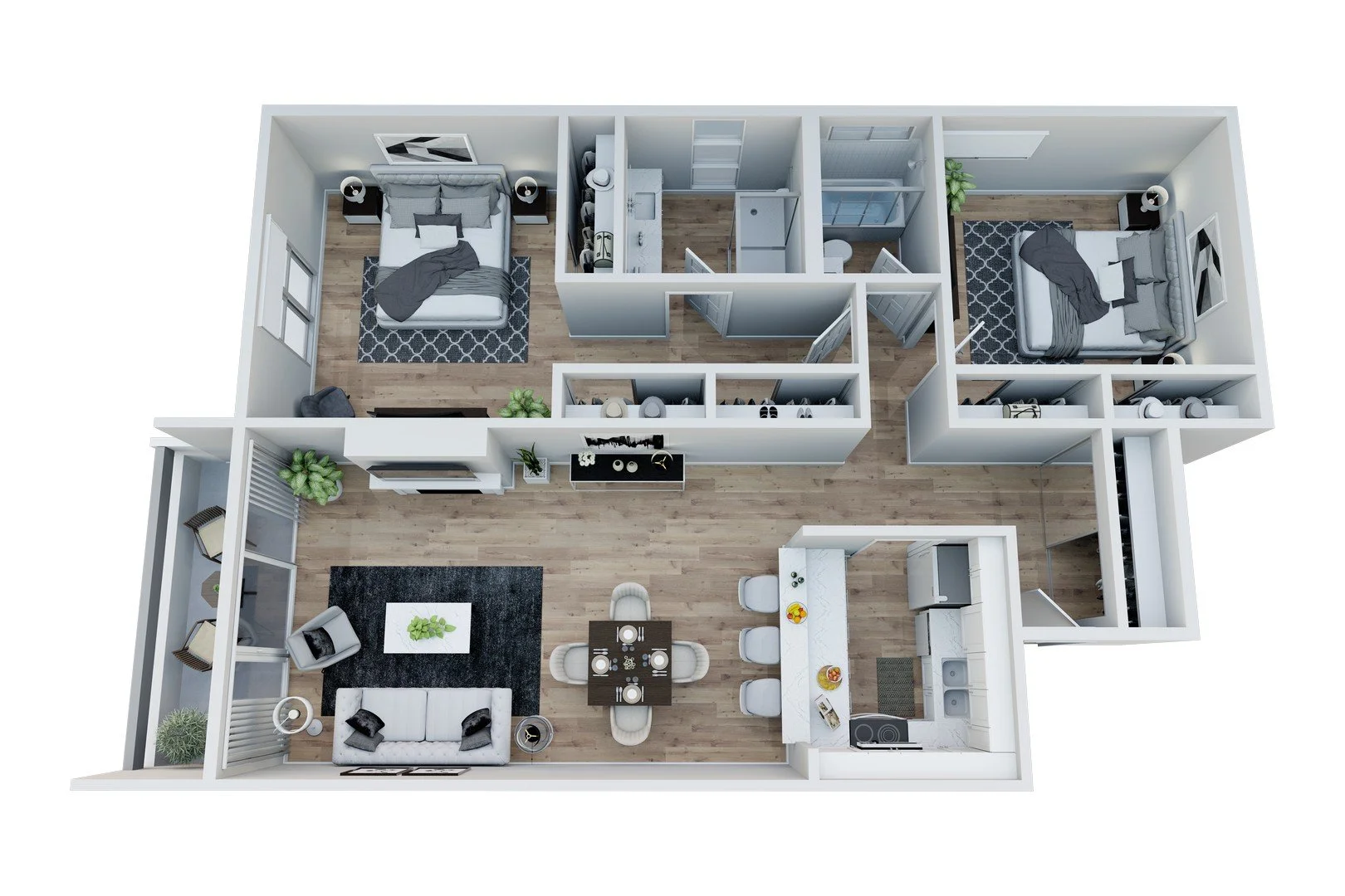 3D Floor Plans — Let's get it rented