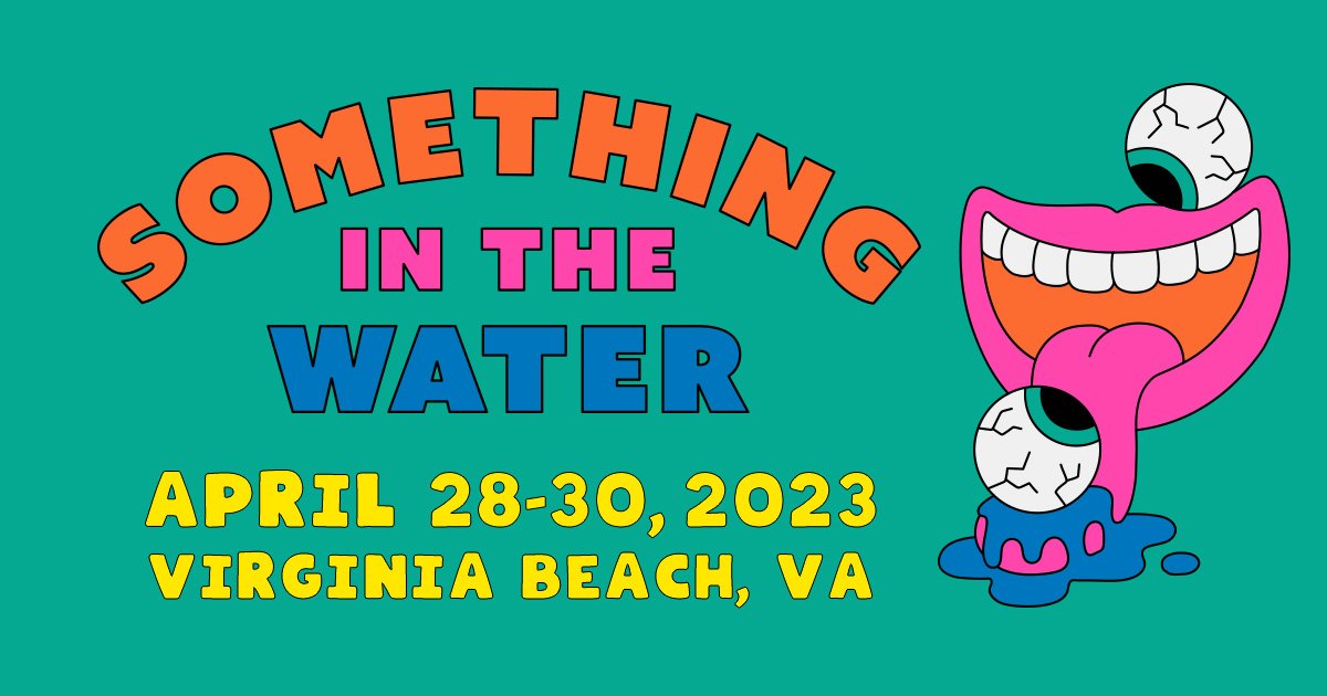 Something in the Water fest: Major sponsors, after hours events