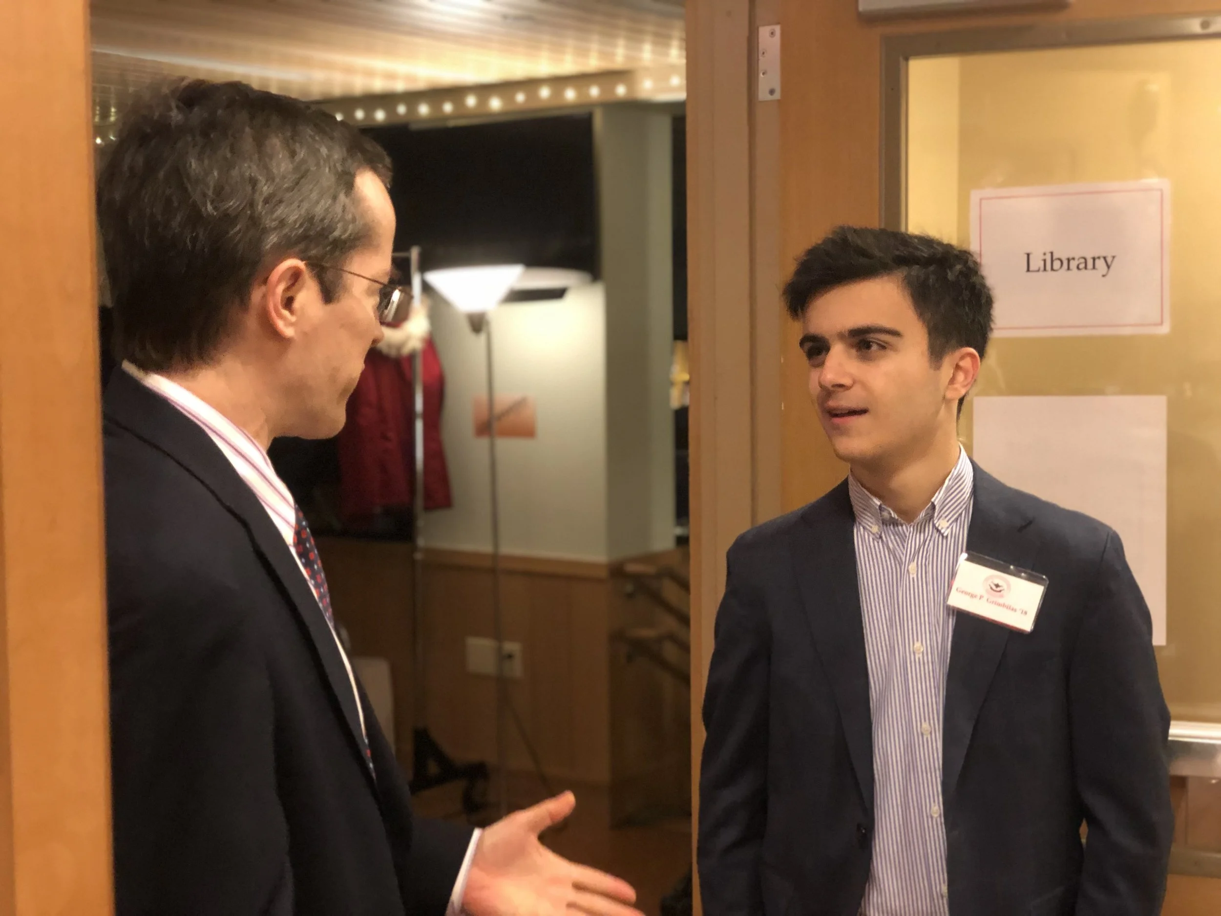 Second Annual Young Alumni and Past Parent Reception