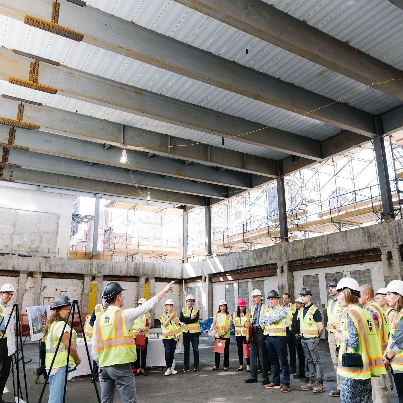 Raising the roof of our new Upper School! 🏗️ Our Campaign Co-Chairs celebrated a milestone last week with the Topping Off Ceremony, a time-honored construction tradition that marks the placement of the building's highest structural element.⁠
⁠
The n