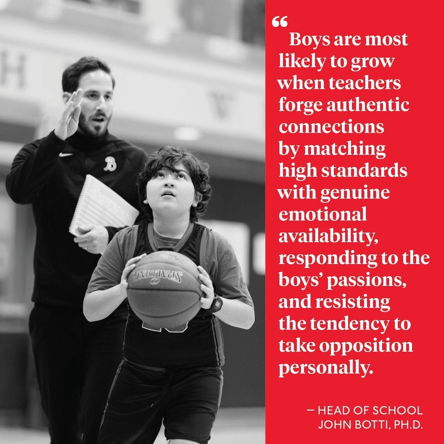 Dr. Botti on the Intersection of Masculinity and Humor! ✍️⁠
⁠
In his latest blog, our Head of School highlights how a coach's ability to be self-deprecating showed the boys on his team strength in masculinity in a different way.⁠
⁠
Read Dr. Botti's l