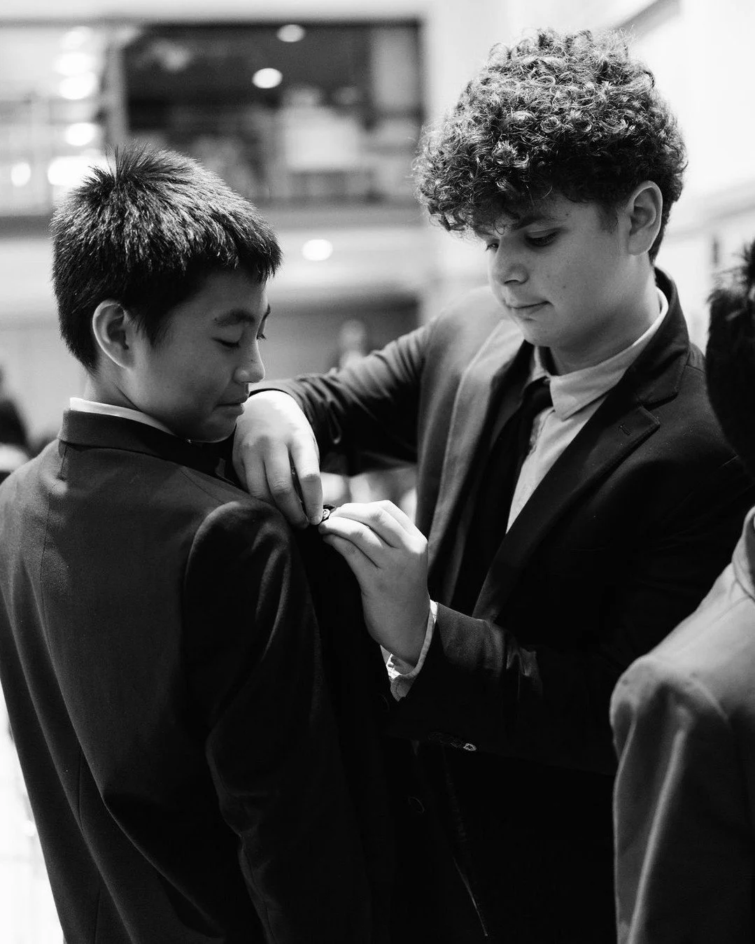At our first Middle School assembly, eighth graders welcomed new students with a Browning pin, a handshake, and the Panthers Pledge &mdash; a moment that embodies leadership, connection, and the care that defines our community. ⁠
⁠
Learn more as Head