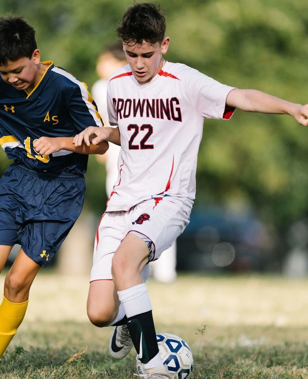 The 7/8 soccer squad keeps their winning streak with three consecutive victories! ⚽⁠
⁠
Against Avenues (1-0), Brandon M. &rsquo;30 powered a penalty kick for the lone goal. Xavi P. &rsquo;30 showed his skill against Grace Church (1-0), weaving throug