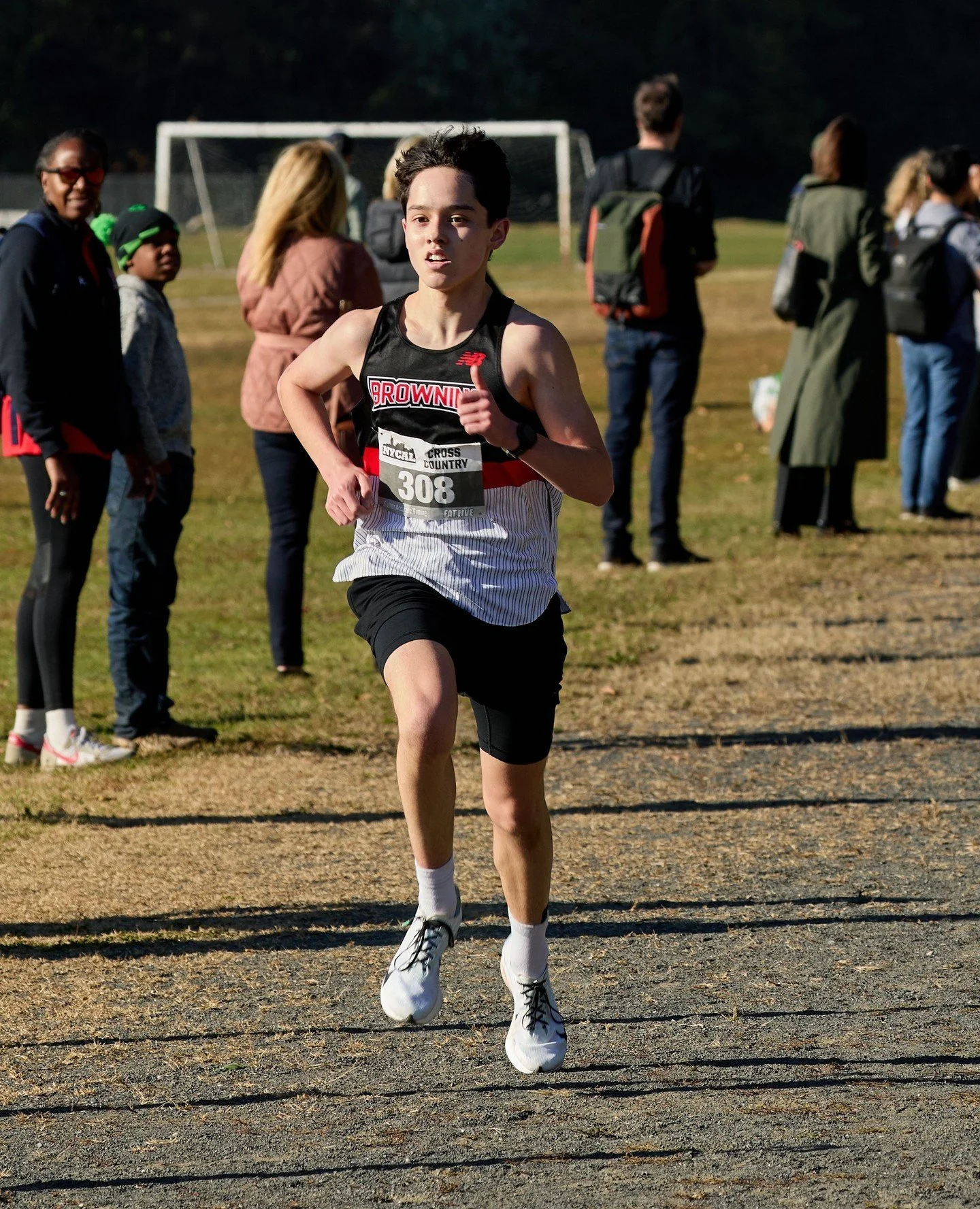 This season, our Varsity Cross Country runners truly outdid themselves! From freshmen making huge strides&mdash;many improving their 5K times by three minutes or more&mdash;to Brandon C. &rsquo;28 breaking 19 minutes for the first time, the team show