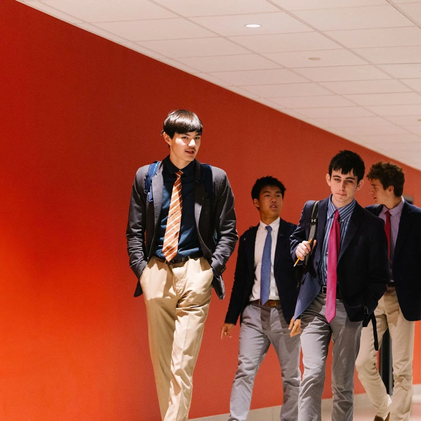 The new Upper School building is alive with learning and already redefining the Browning experience!⁠
⁠
Our 64th Street campus is filled with light, movement, and purpose&mdash;capturing the energy and ambition of Browning students. Designed for coll