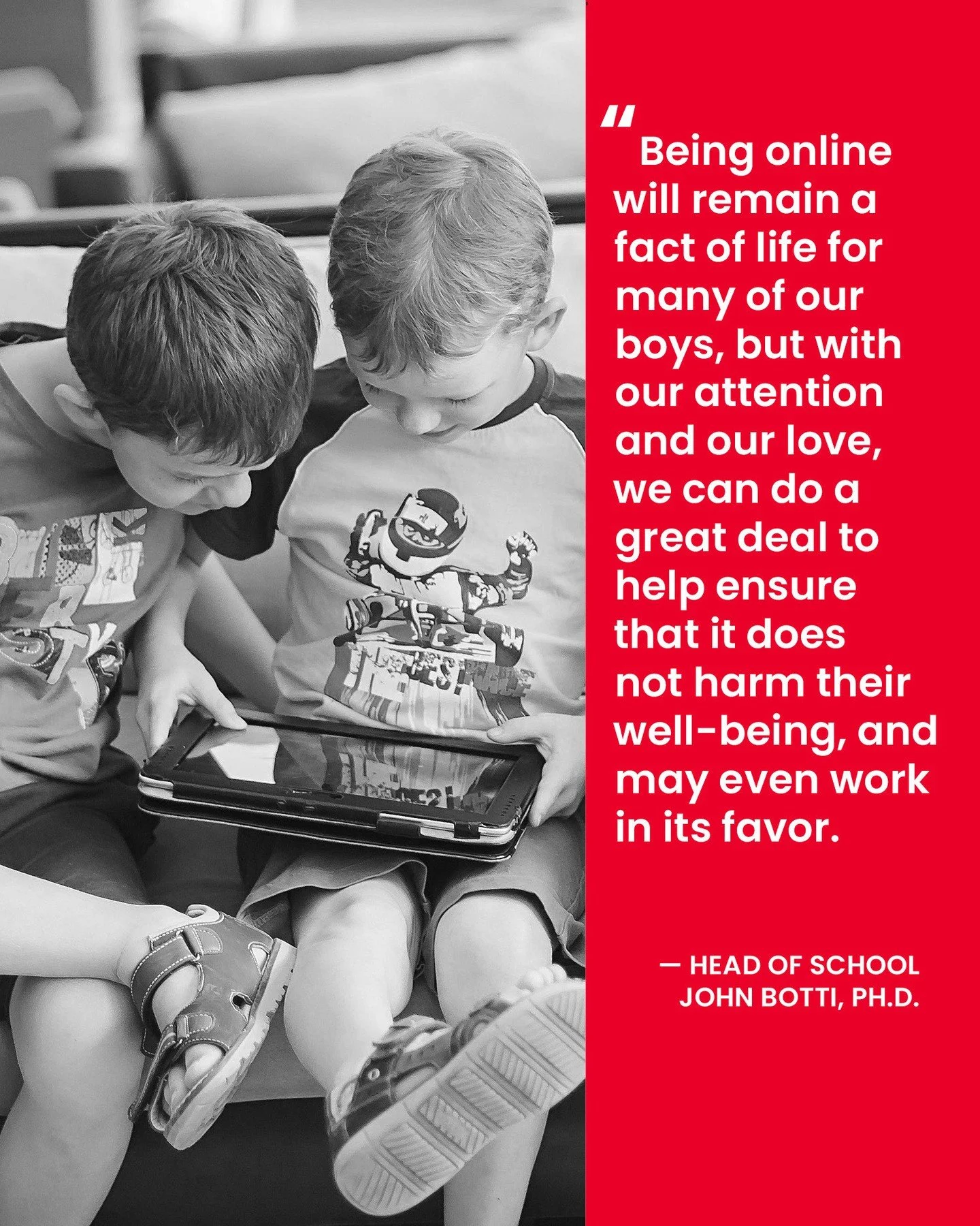 Dr. Botti on Boys, Online Gaming, and Belonging! ✍️⁠
⁠
In his latest blog, our Head School examines how gaming shapes boys&rsquo; sense of connection and identity, and how parents and educators can help them navigate online spaces with empathy and pu