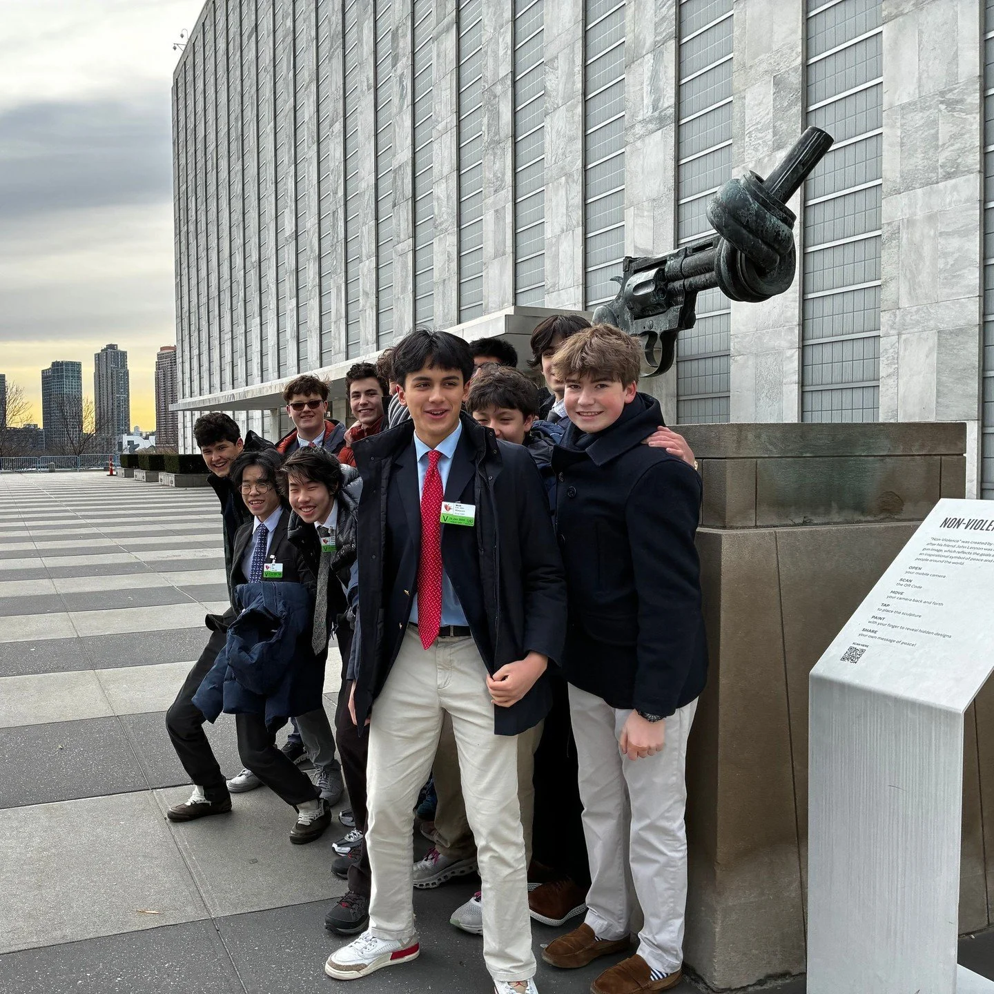 From the Classroom to the UN: Grade 10 Explores Global Issues!⁠
⁠
Our sophomore class visited the United Nations and the Permanent Mission of Jamaica, where they participated in a Q&amp;A with Ambassador Brian Wallace, a former Browning parent. Stude