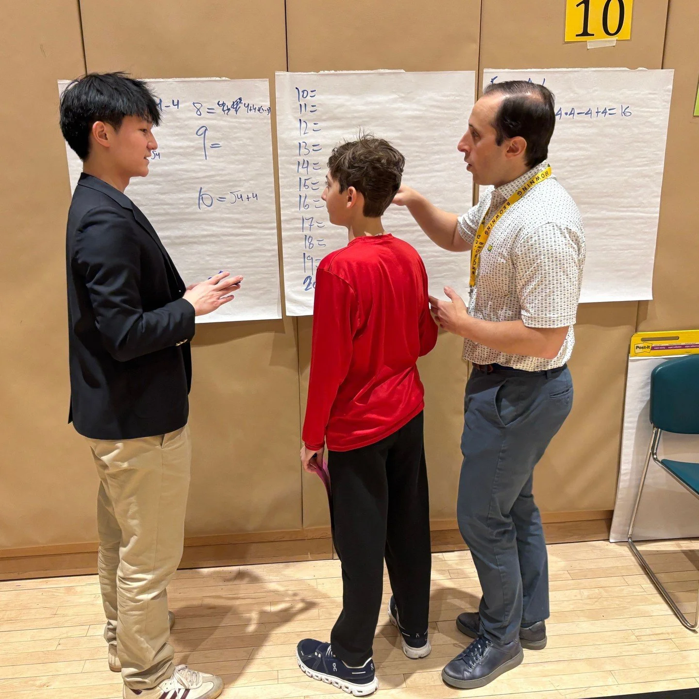 Our Family Math Night welcomed students and families in Grades 4&ndash;6, bringing together boys from all three divisions for an evening of hands-on problem solving and friendly competition. 📐⁠
⁠
From hands-on games to personal challenges, families 