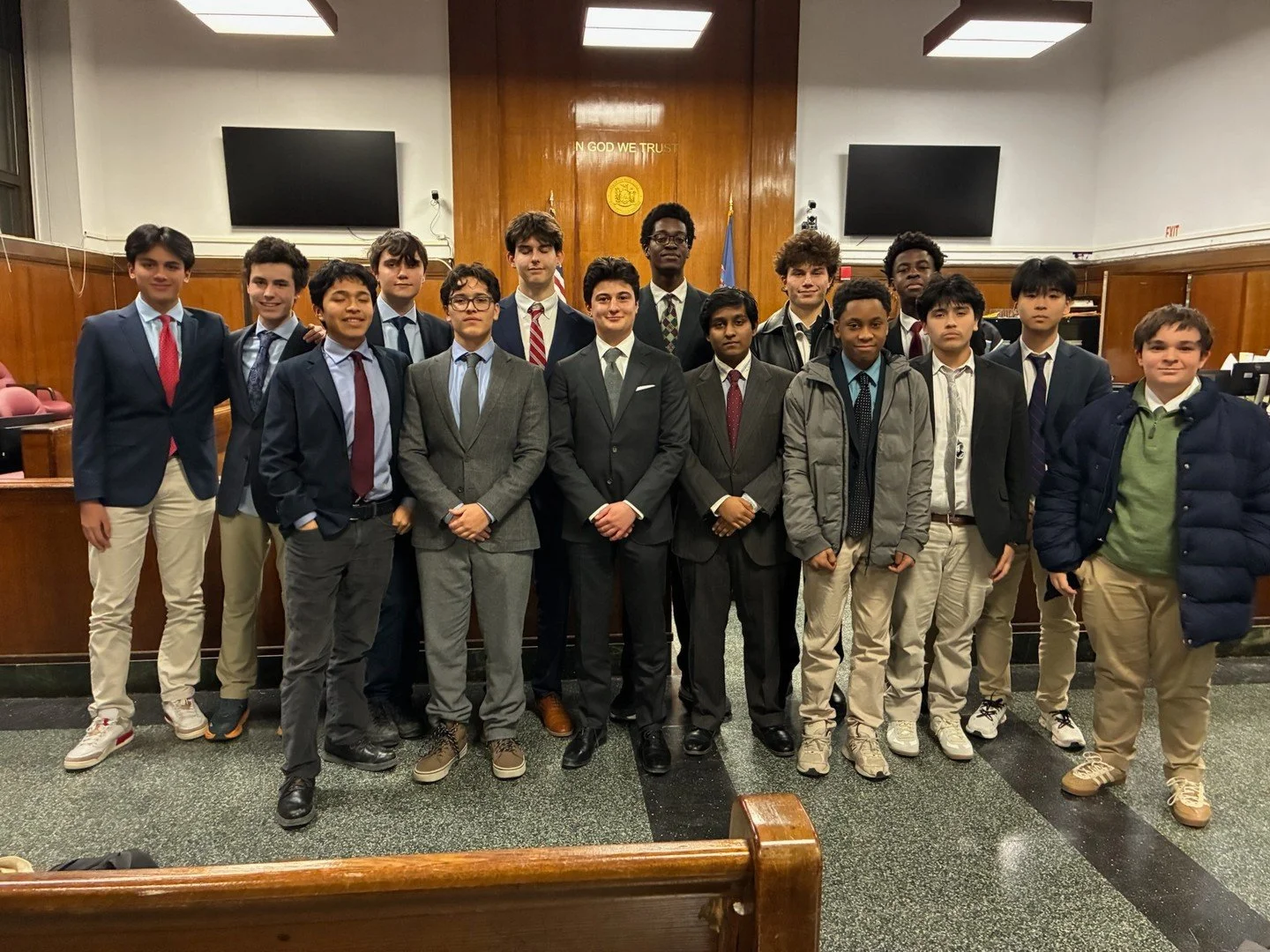Browning Mock Trial wins Round 1! ⁠
⁠
Facing Spence in the opening round, our attorneys delivered sharp arguments and relentless cross-examinations, while our witnesses showed outstanding preparation and poise.⁠
⁠
On to Round 2&mdash;good luck to the