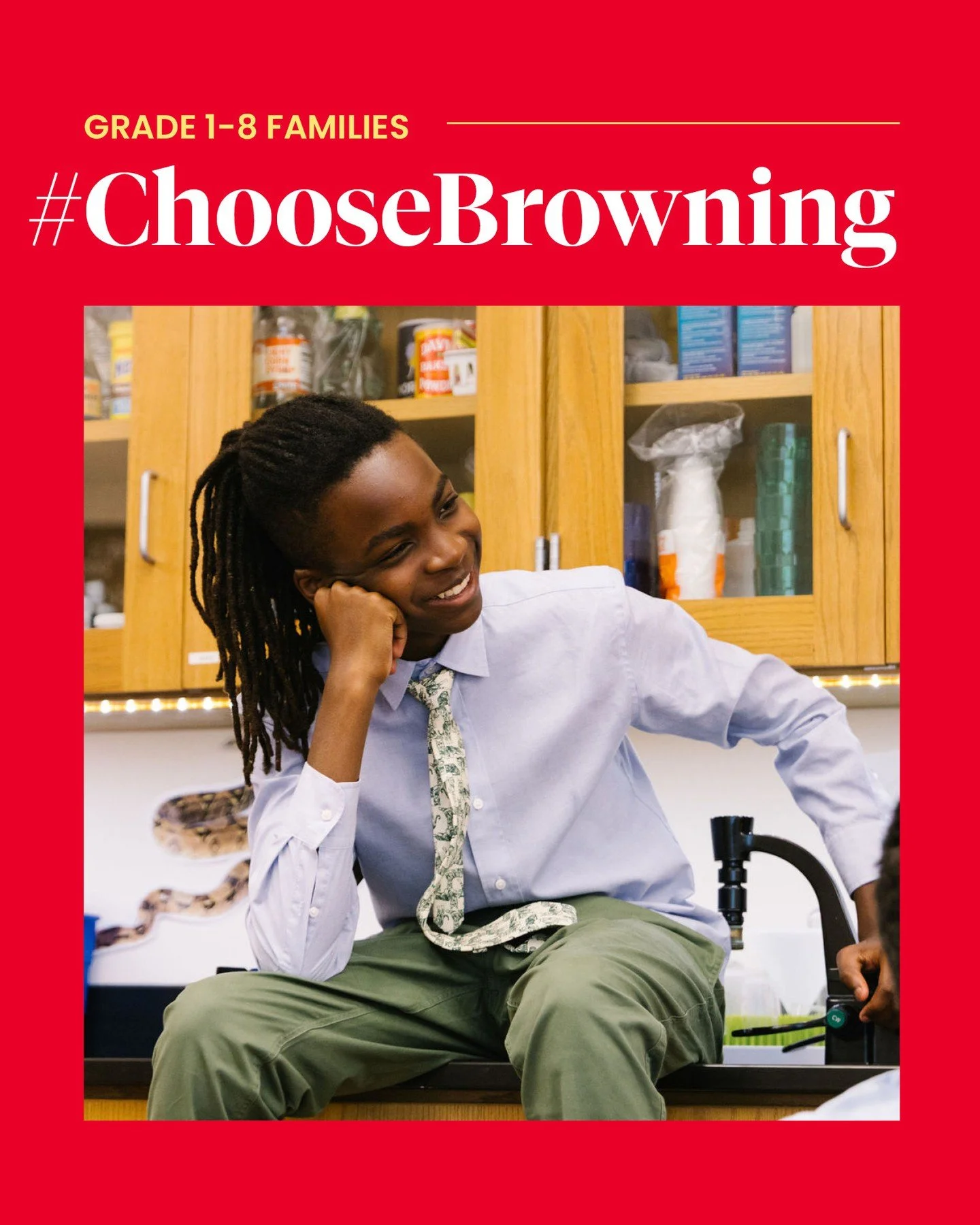 Today's the day! We're so excited to admit families in Grades 1-8 for next year.⁠
⁠
We can't wait for you to join the Panther Pack. 🐾⁠
#ChooseBrowning