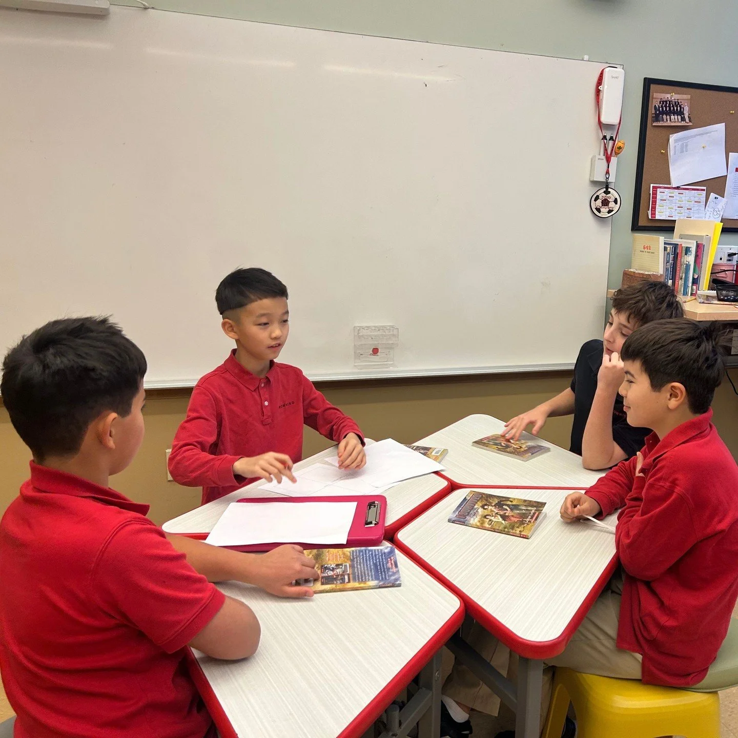 Our Grade 4 and 5 boys dove deep into historical empathy, comprehension, and inquiry with a cross‑grade novel study of "I Survived the Dust Bowl."⁠
⁠
At Browning, reading isn&rsquo;t just about finishing a book &mdash; it&rsquo;s about livi
