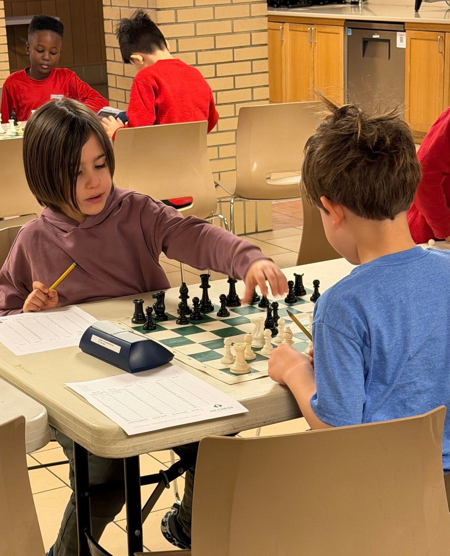 Strategy starts early at Browning! ♟️⁠
⁠
Our K&ndash;3 Rookie Chess Tournament brought out Browning&rsquo;s youngest strategists, showcasing perseverance, respect, and thoughtful decision-making in action. Each player approached the board with focus 