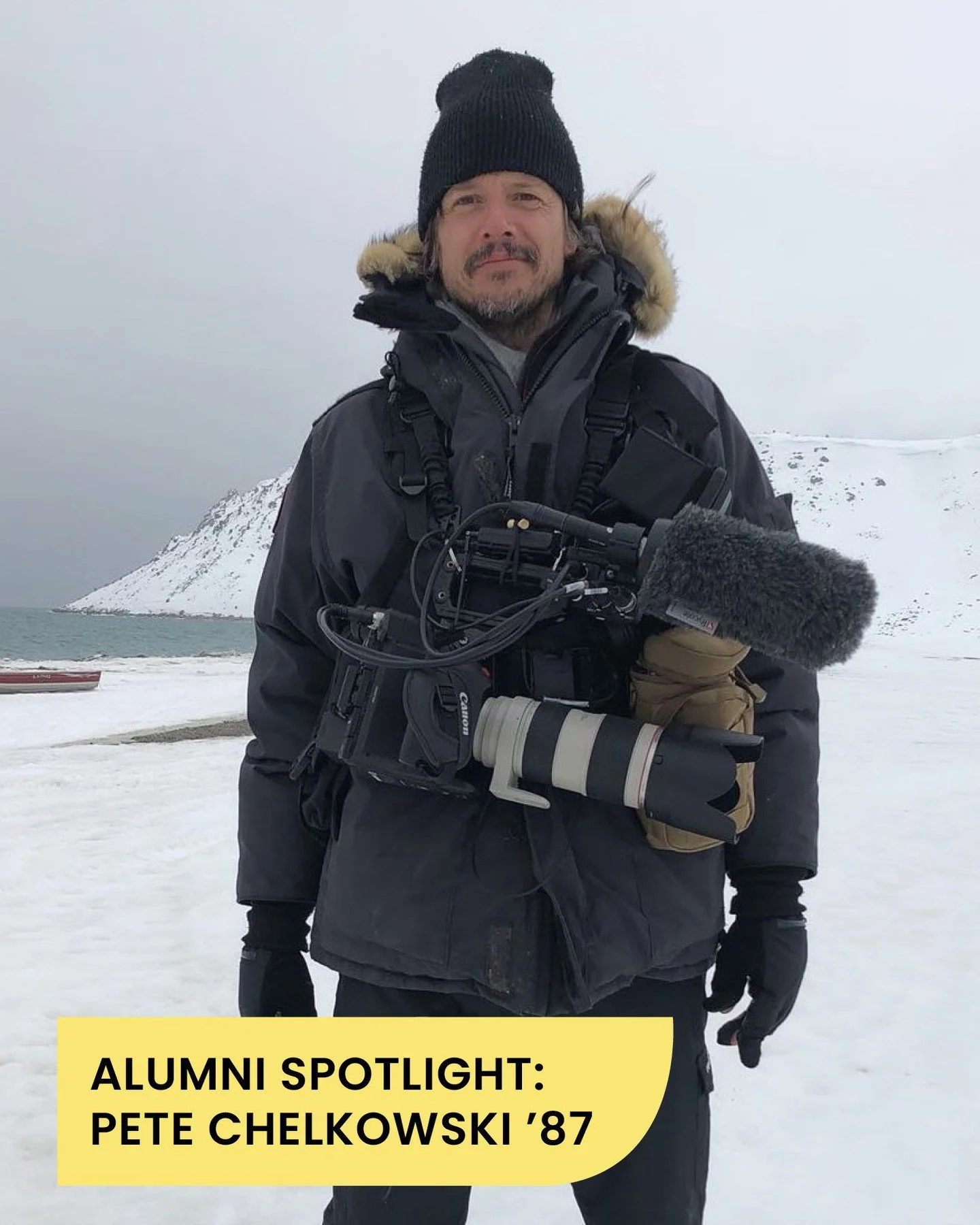 Storytelling with Purpose! 🎬⁠ ⁠
⁠
Pete Chelkowski &rsquo;87 has built a career telling stories at the intersection of courage, empathy, and social responsibility. Most recently, he produced and directed @OneWithTheWhale, an award-winning documentary