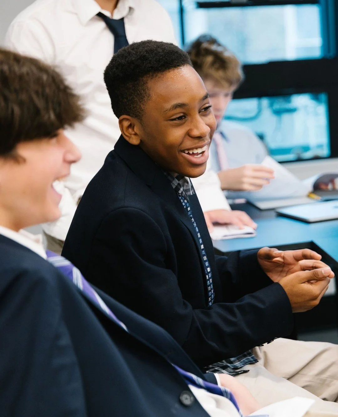 At Browning, our Core Four (connection, storytelling, studentship, and constructive dialogue) are skills boys practice every day!⁠
⁠
In Constructive Dialogue, Grade 9 boys are participating in a nationwide virtual exchange through the Smithsonian Ins